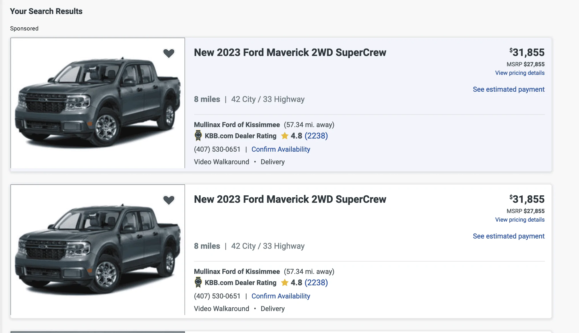 Ford Maverick 2023 MAVERICK AVAILABLE NOW THREAD! Screen Shot 2023-01-05 at 7.46.47 PM