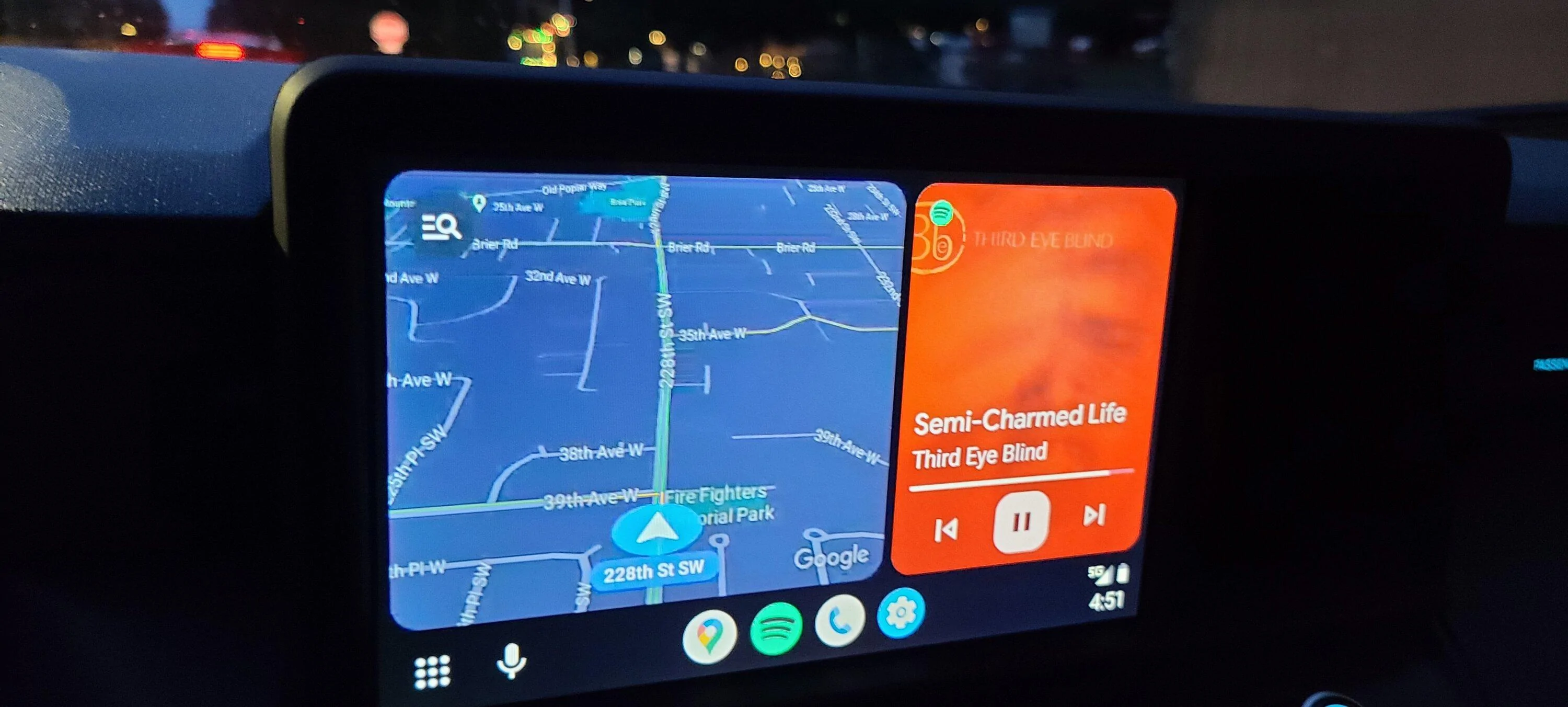 Ford Maverick Android auto apps side by side? 20230105_165105