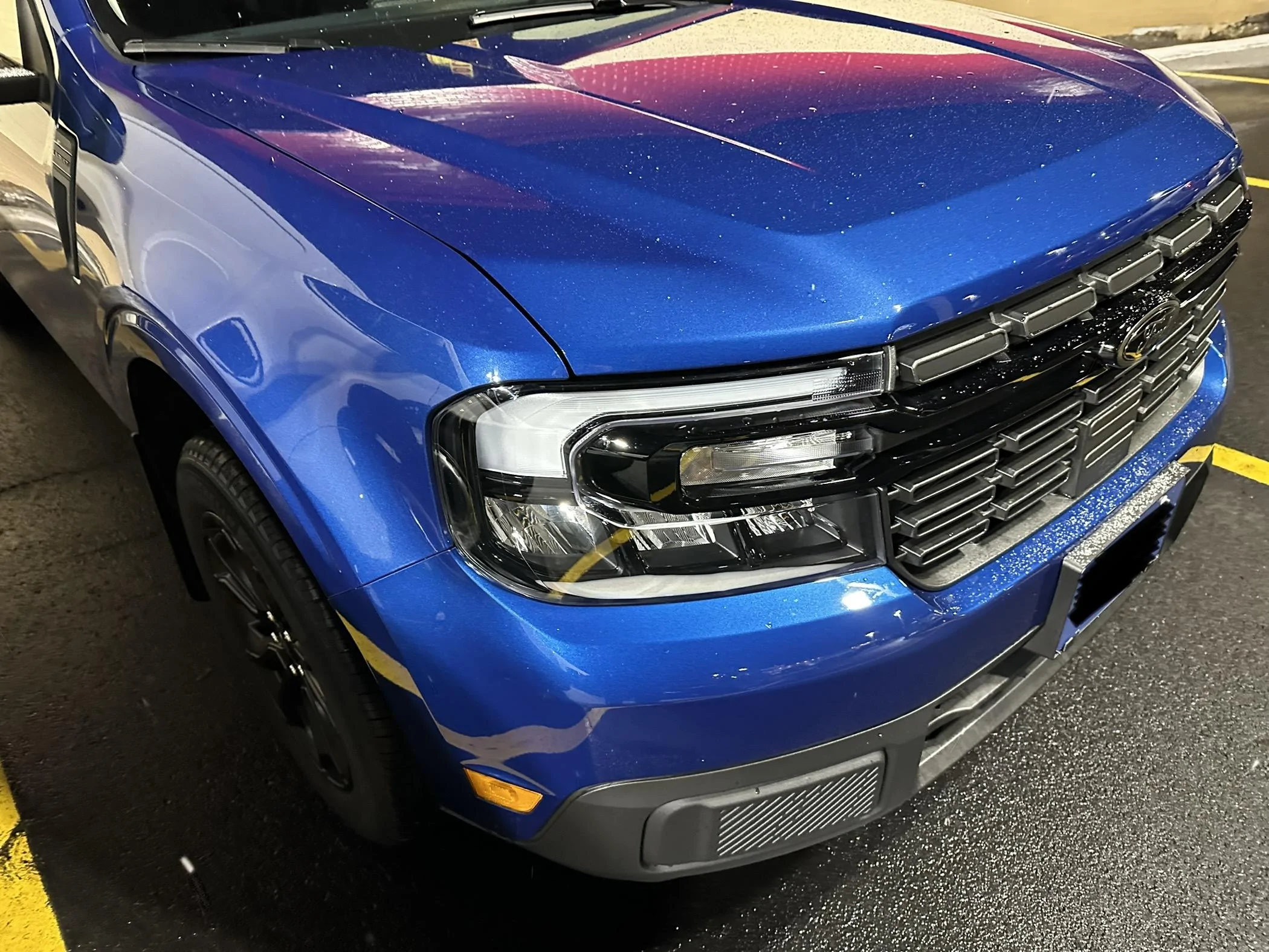Ford Maverick Atlas Blue Maverick w/ Black Appearance Package (BAP) spotted in wild! ❤️‍🔥 F70EF179-D9CC-4763-8DC0-1AE32B8B64AA