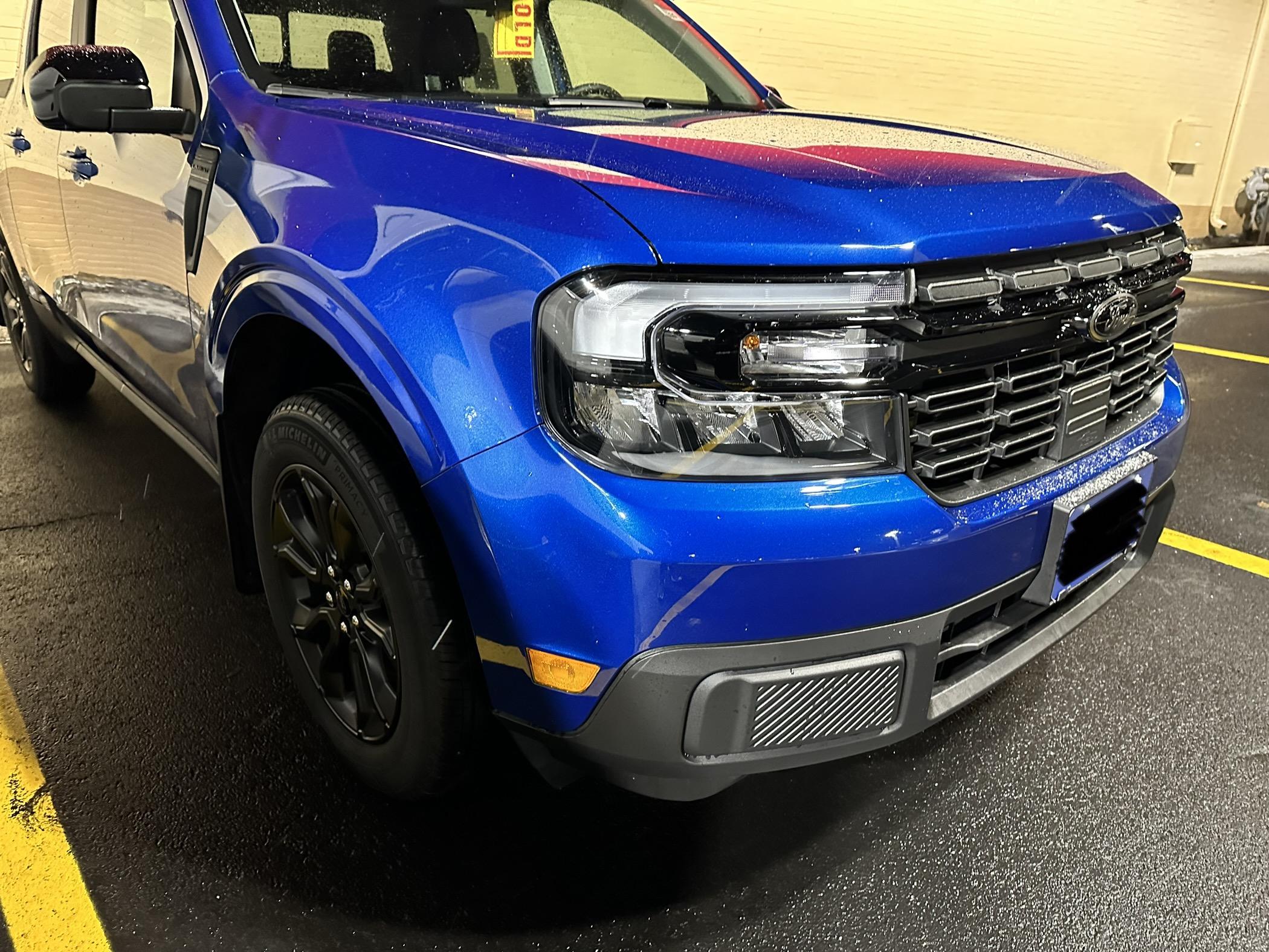 Ford Maverick Atlas Blue Maverick w/ Black Appearance Package (BAP) spotted in wild! ❤️‍🔥 9B8C62C7-108A-4503-9FF0-4563AAF53BF9