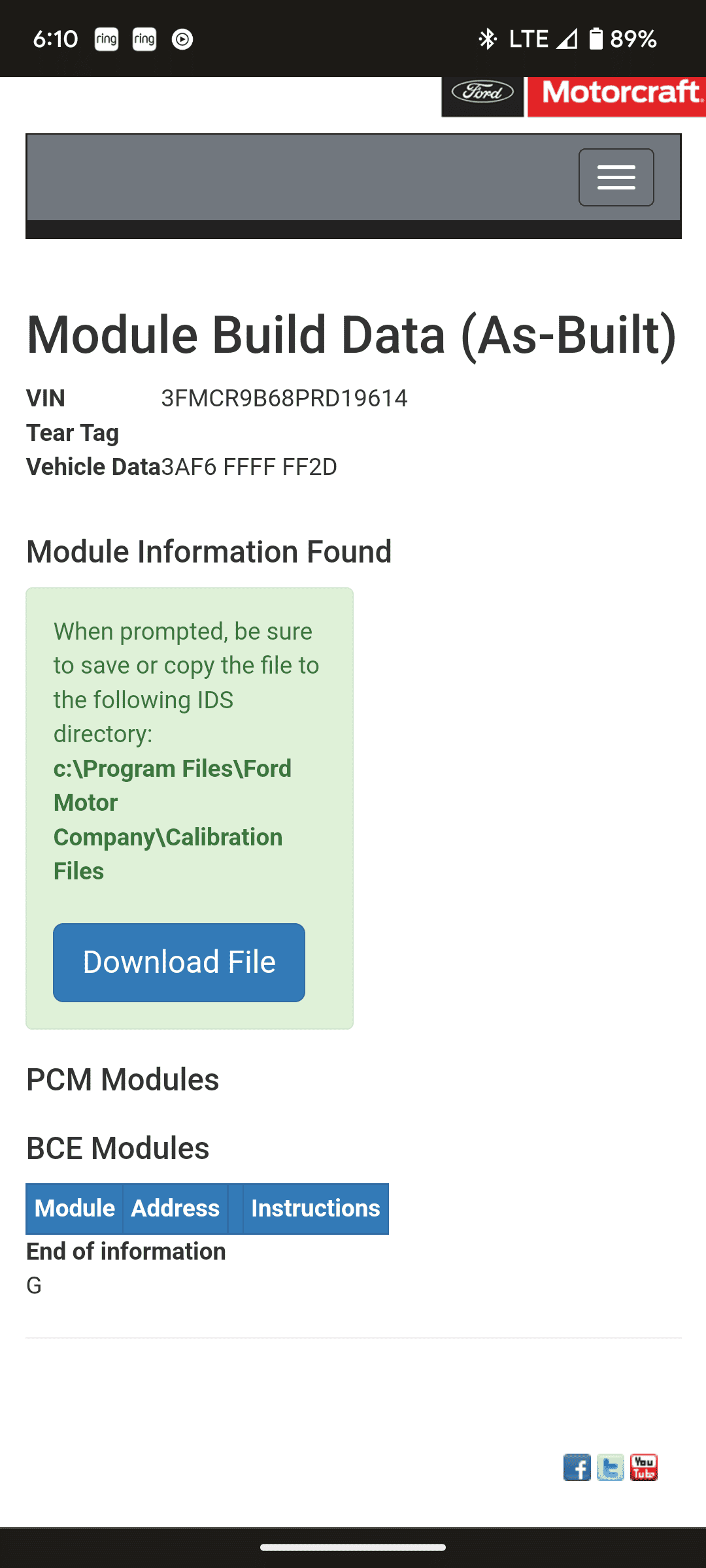 Ford Maverick Stuck "In production" for 2 weeks and 6 days Screenshot_20230106-061058