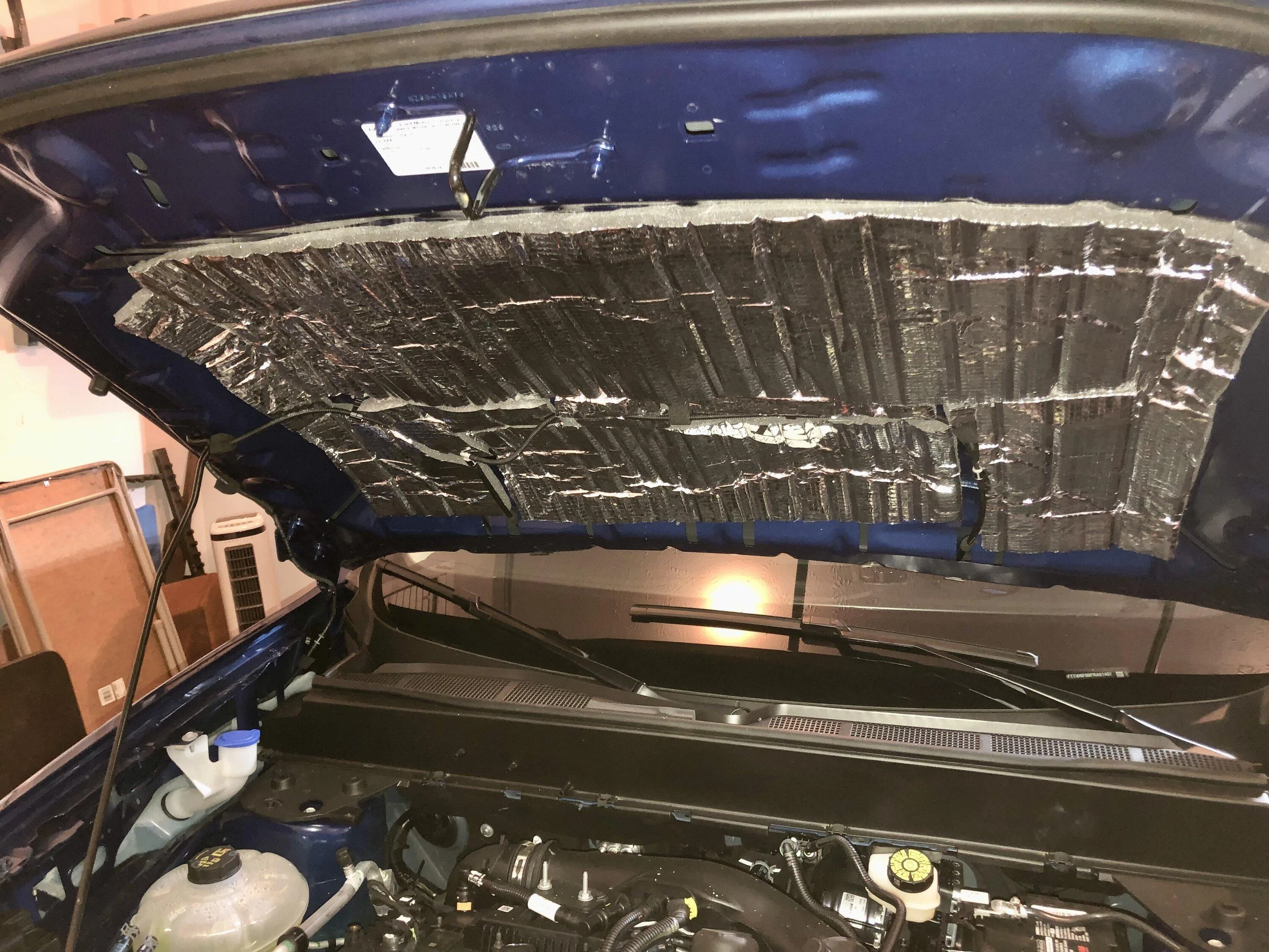Ford Maverick Tips, tricks and turns, when adding The Hoodliner under your hood 9BC8BC87-8D30-4FB4-A3F4-C378A8F5321D
