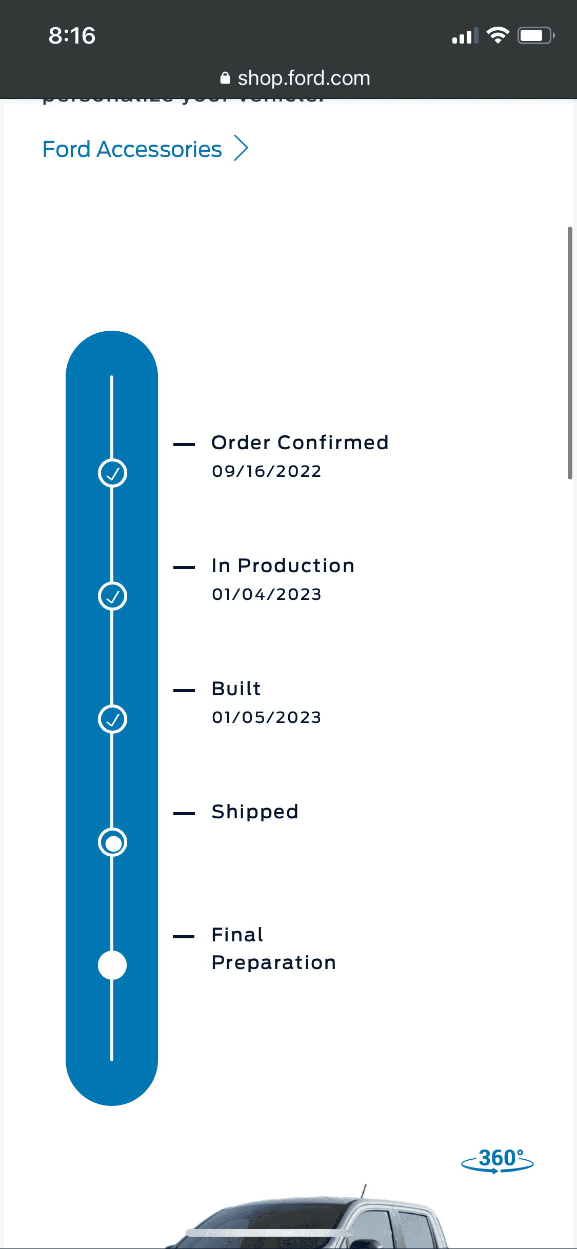 Ford Maverick Any 12/19 WEEK builds actually shipped yet? (Edit: Now in transit) 051BE66E-6131-45C4-82D9-574793C17C92