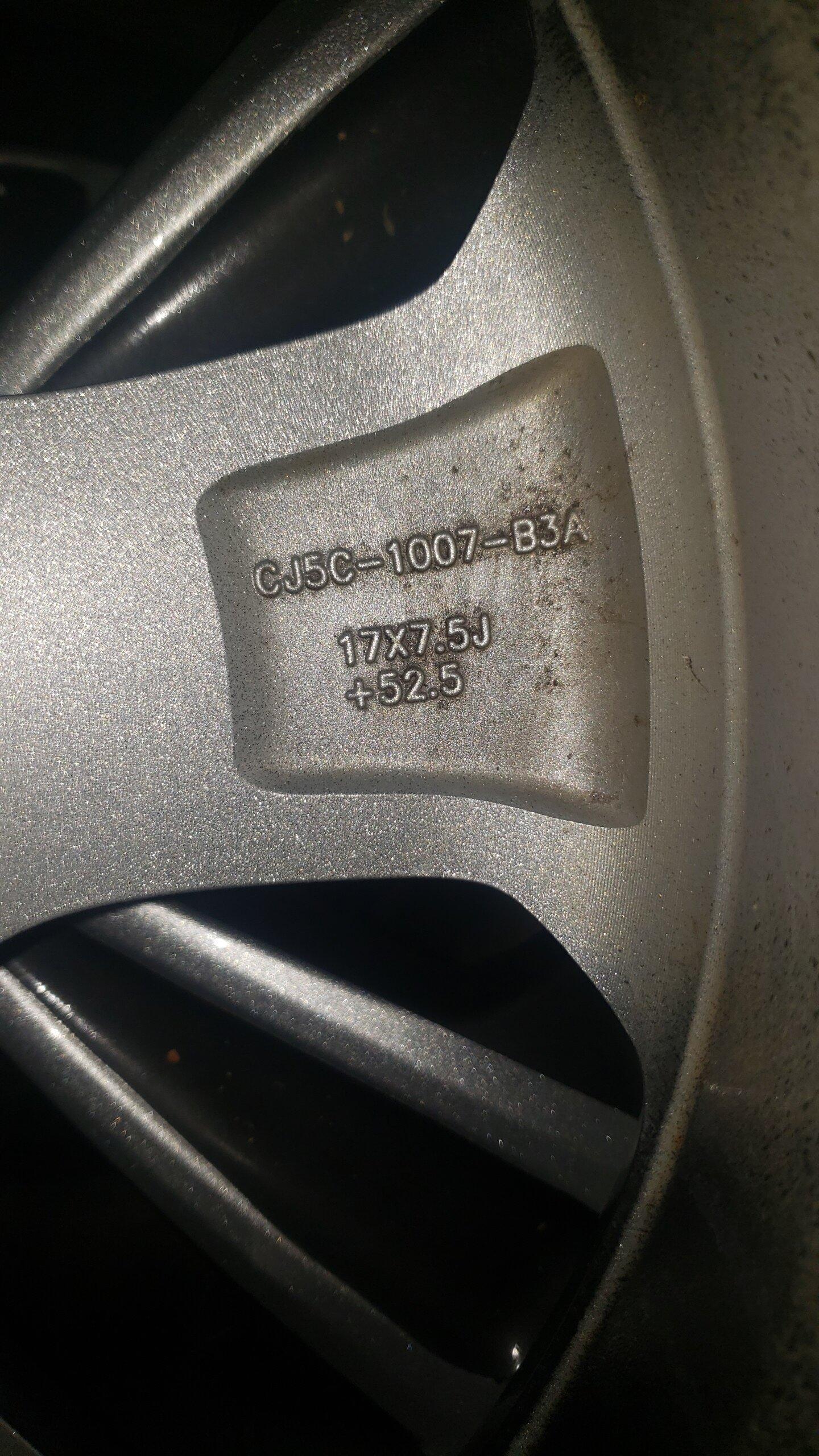 Ford Maverick Maverick Wheel Offset Chart(s) 20221225_133309