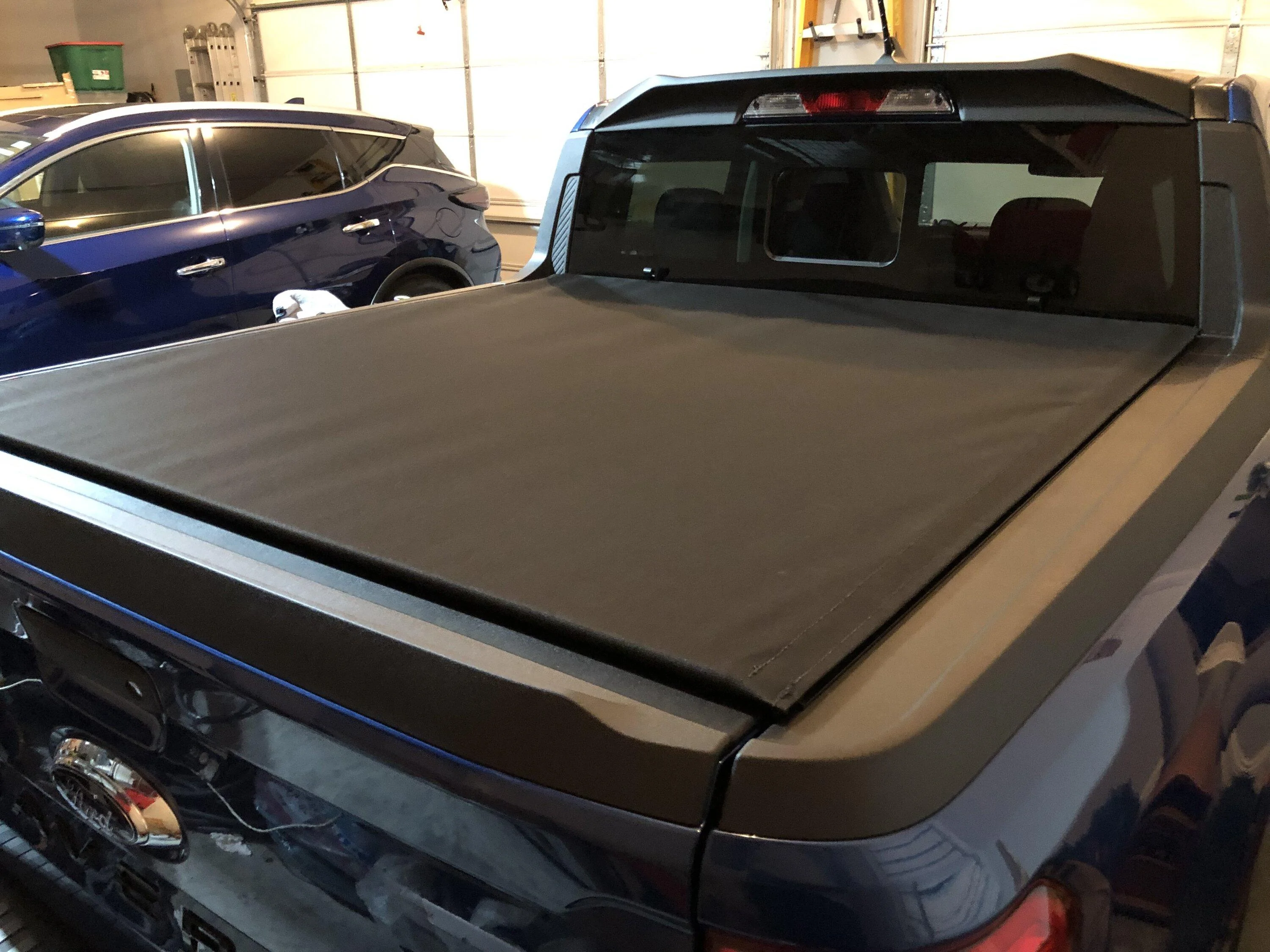 Ford Maverick Mods done…Truxedo Pro X15, LED cab/reverse lights, rear cab spoiler, and…. 69980788-EA69-4121-946C-D4496DD9CF15
