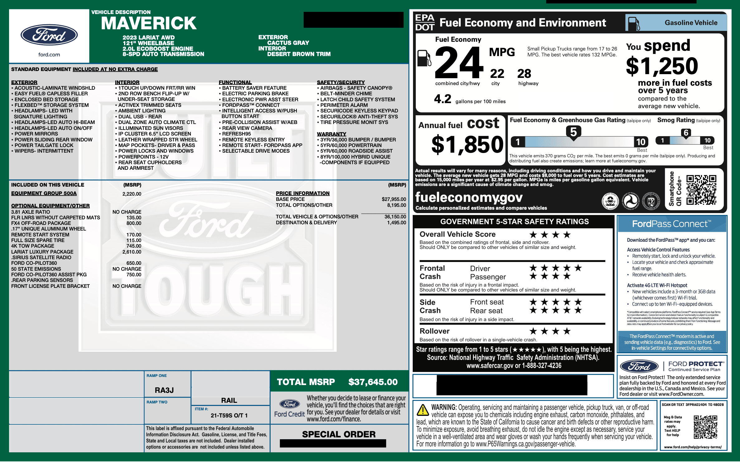Ford Maverick Finally in Production Screen Shot 2023-01-08 at 4.30.26 PM