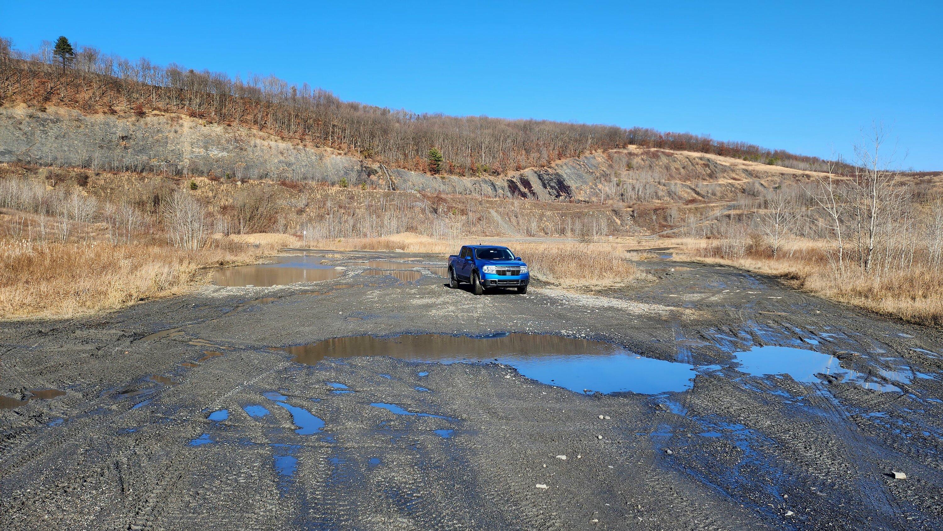 Ford Maverick Snow melted, so just enjoying the mud and rocks 😃 20230109_130040