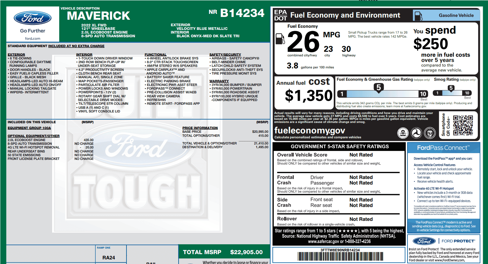 Ford Maverick My Hotspot seems to be missing on 2023 Maverick 1673370860564