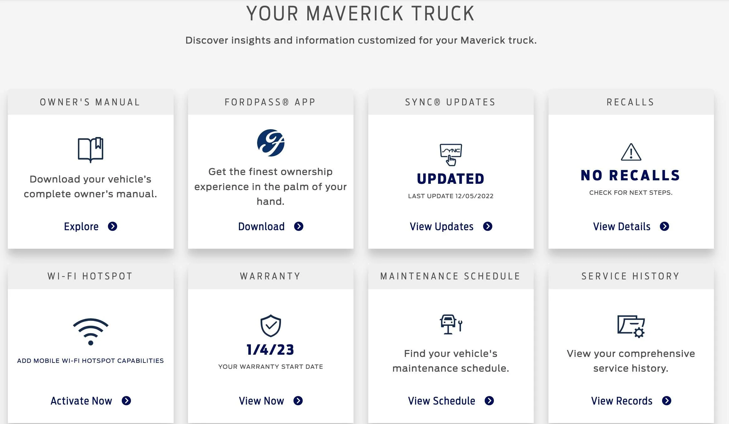 Ford Maverick My Hotspot seems to be missing on 2023 Maverick hotspot