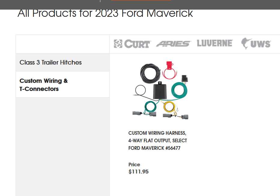 Ford Maverick TRAILER HITCH DELAYS 1673554350922