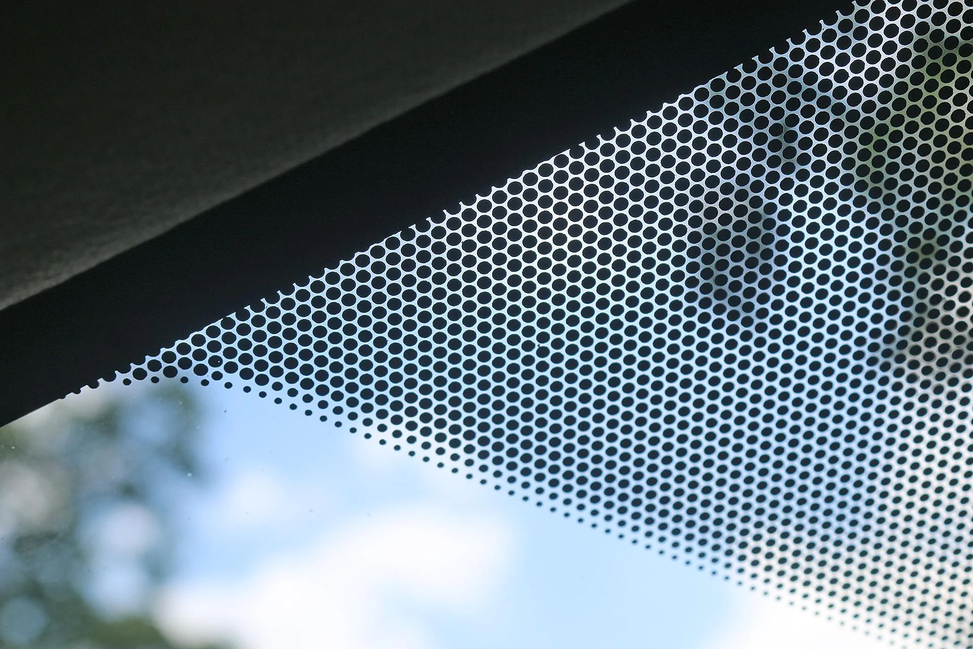 Ford Maverick Windshield With Small Dots dots