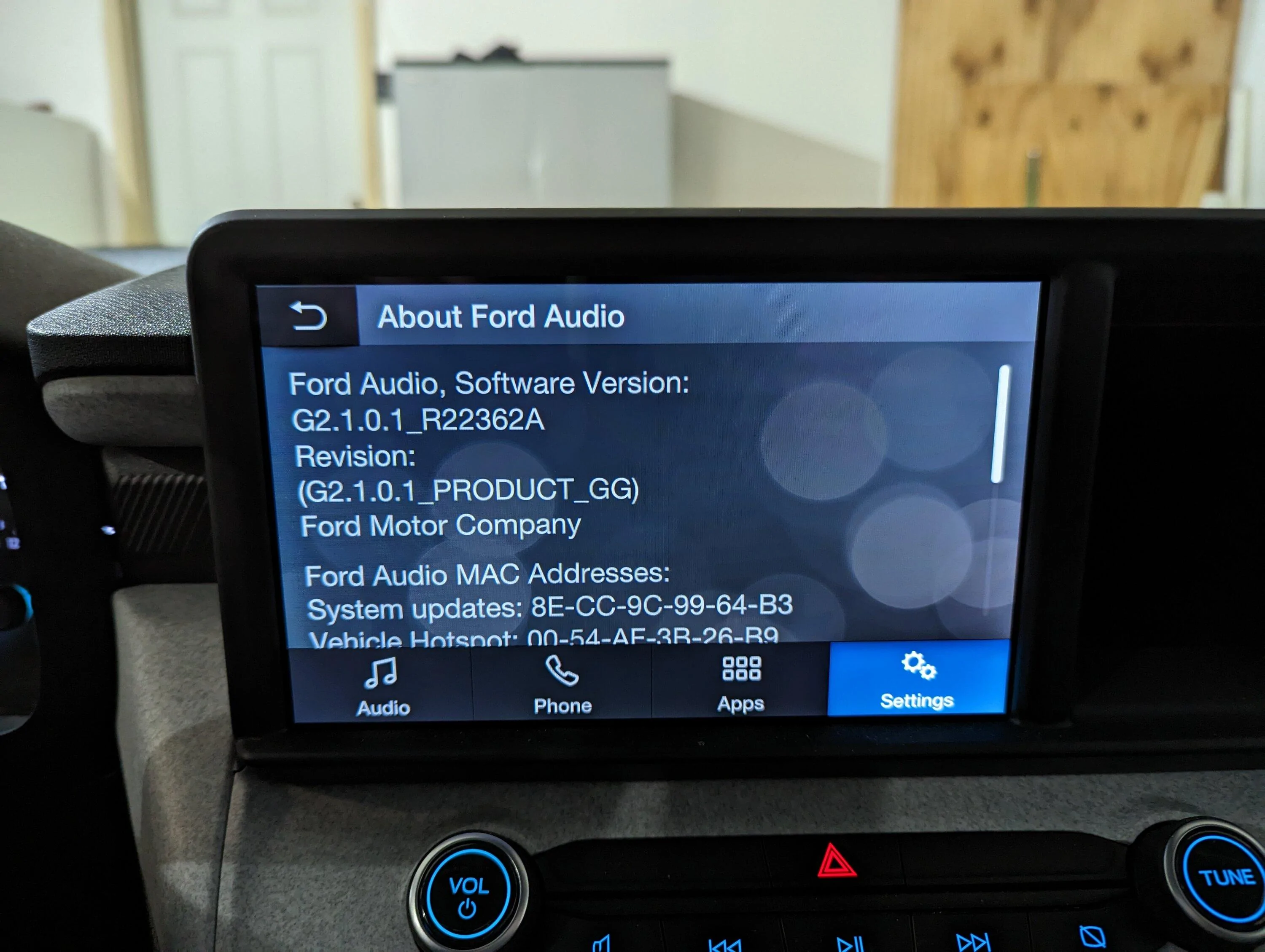 Ford Maverick (XL & XLT) Update for Infotainment System 01/07/23 PXL_20230115_010100294
