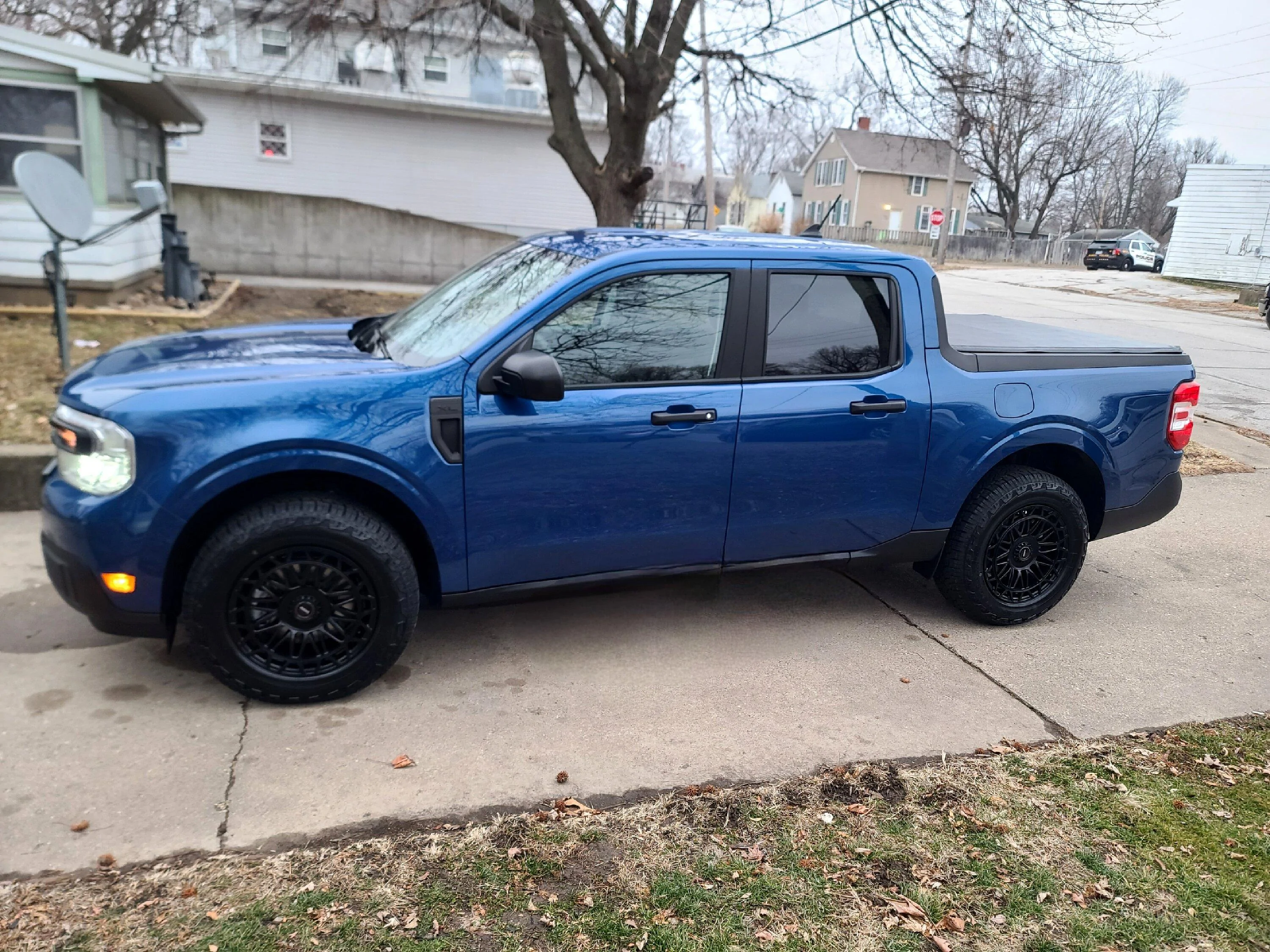 Ford Maverick Visual Comparison of Different Tires / Tire Sizes on 2022+ Maverick 20230112_081021