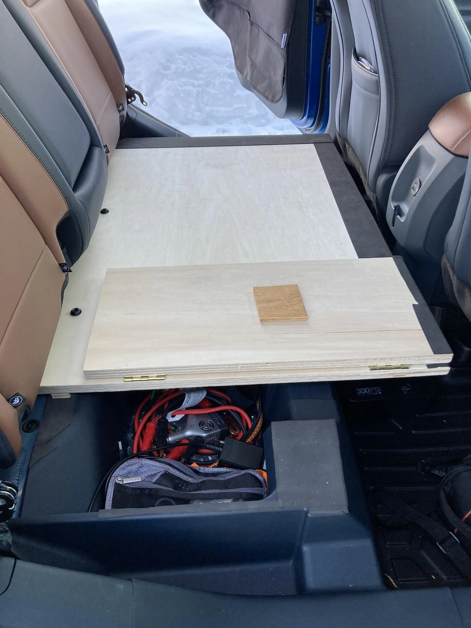 Ford Maverick Another rear seat removal - tips & photos IMG_2169