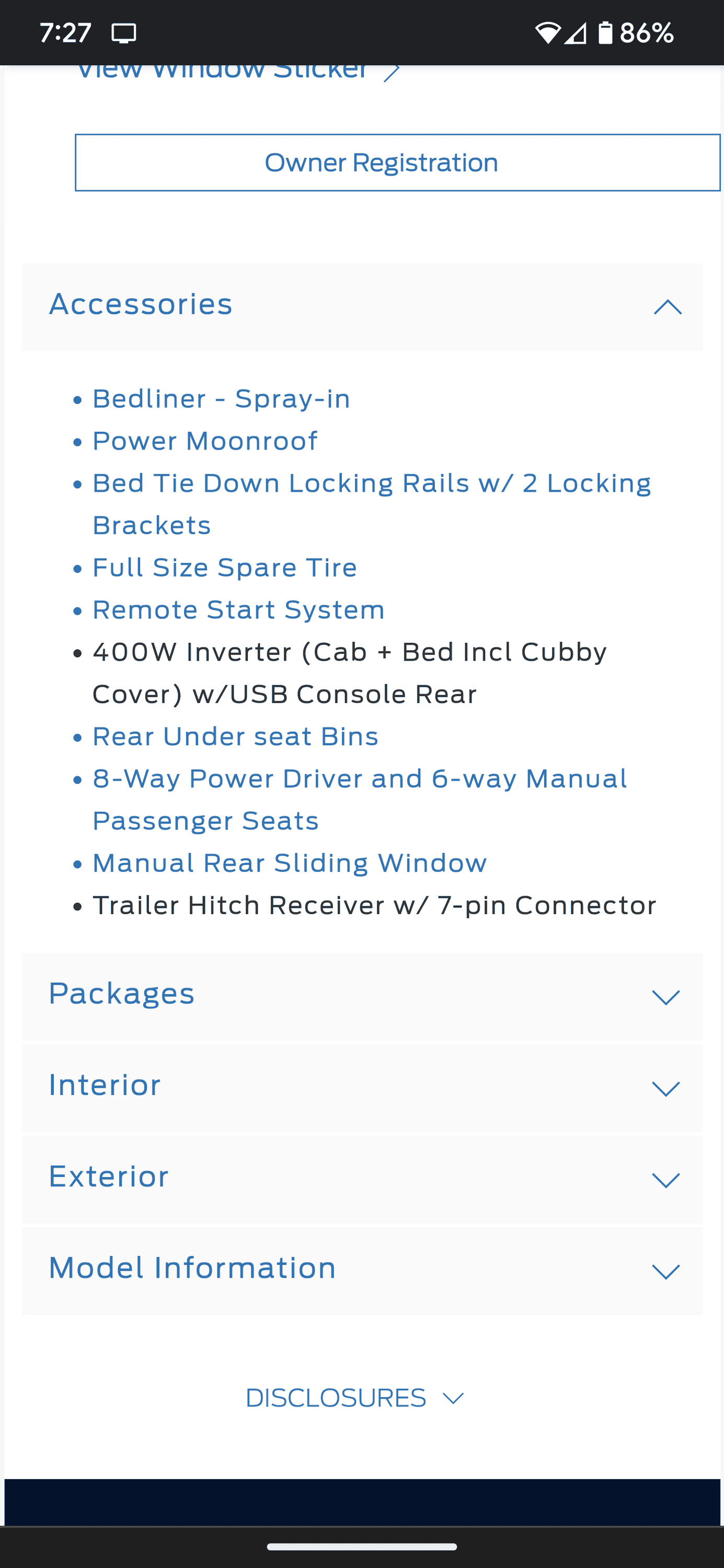 Ford Maverick 📬 1/12/23 Scheduling Email Received Group [EMAILS NOW ARRIVING] Screenshot_20230116-072718