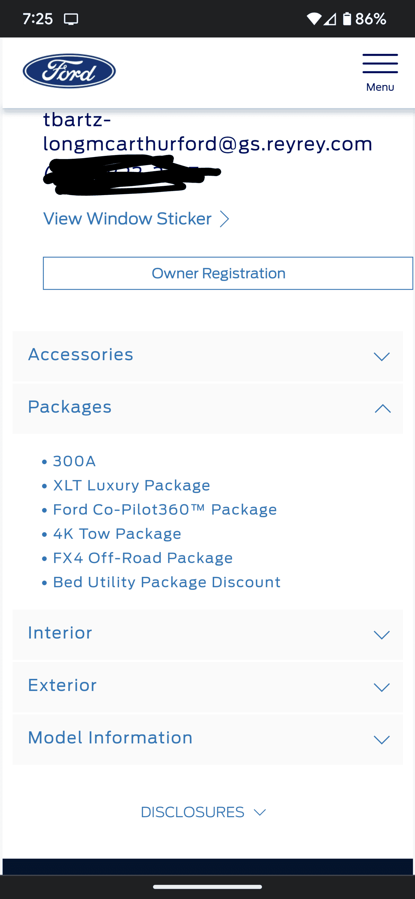 Ford Maverick 📬 1/12/23 Scheduling Email Received Group [EMAILS NOW ARRIVING] Screenshot_20230116-072528