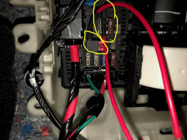 Ford Maverick Hard wiring a dash cam ... which fuses are ACC, which are constant? IMG_2751