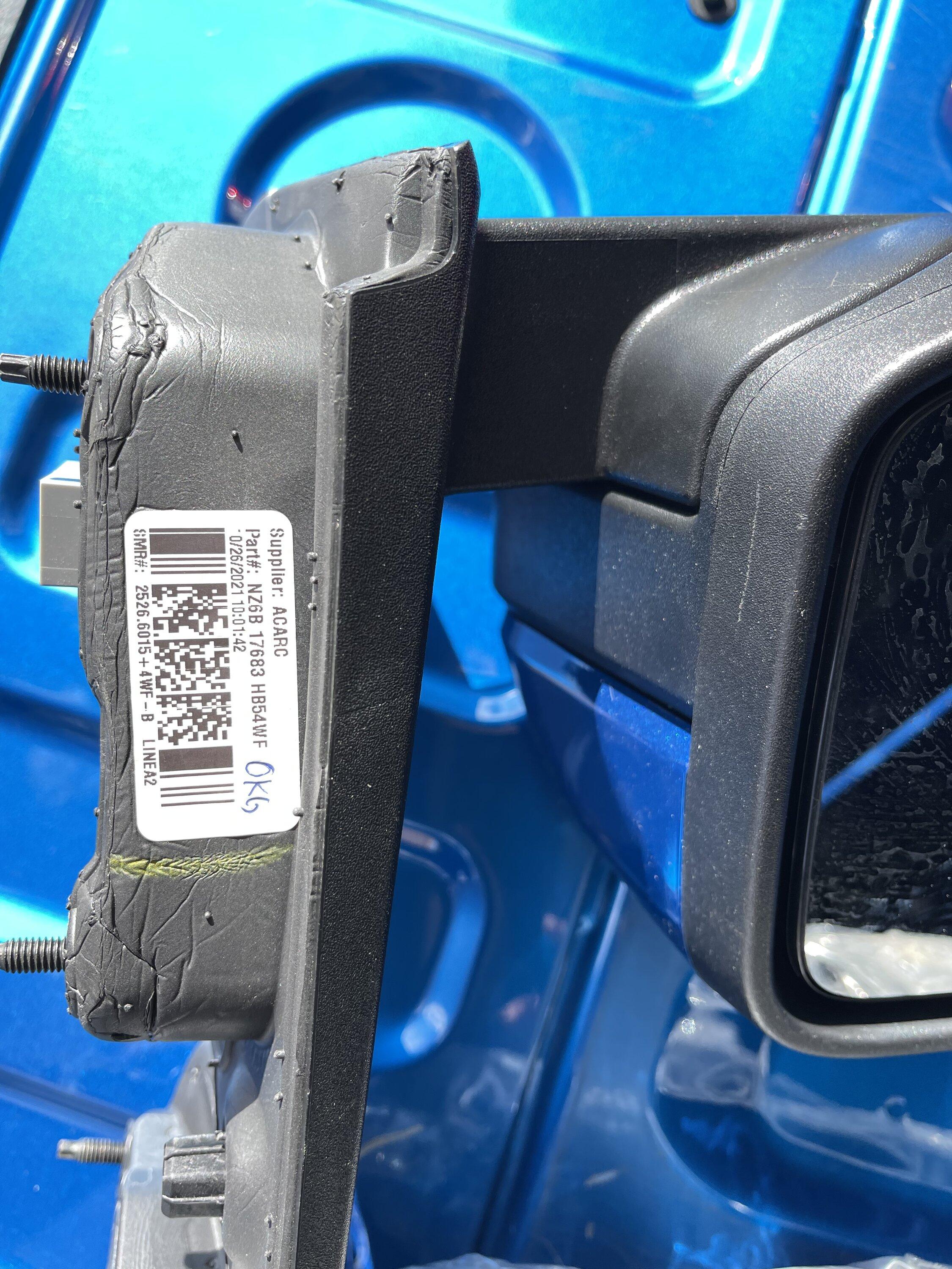 Ford Maverick 2022 Maverick Left Side Mirror Removal Replacement - DIY video 7AE8AAC7-28EC-42CB-874B-1E42D0DB908F