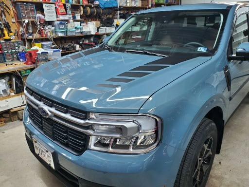 Ford Maverick My Lariat was rear-ended on the way to work. Devastated 18371