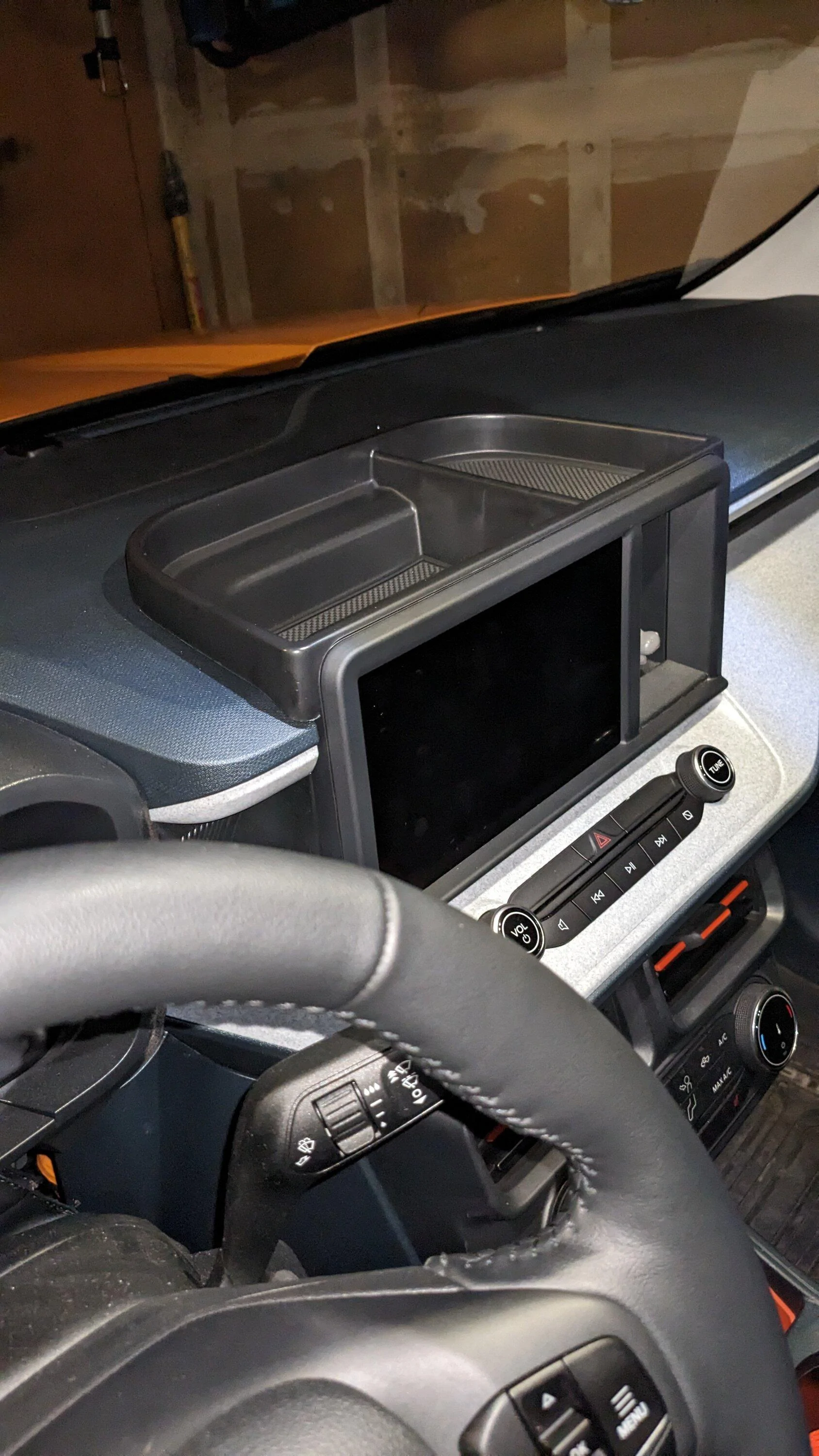Ford Maverick Muslogy Center Console Dash Tray Dashboard Storage installed PXL_20230118_054255573