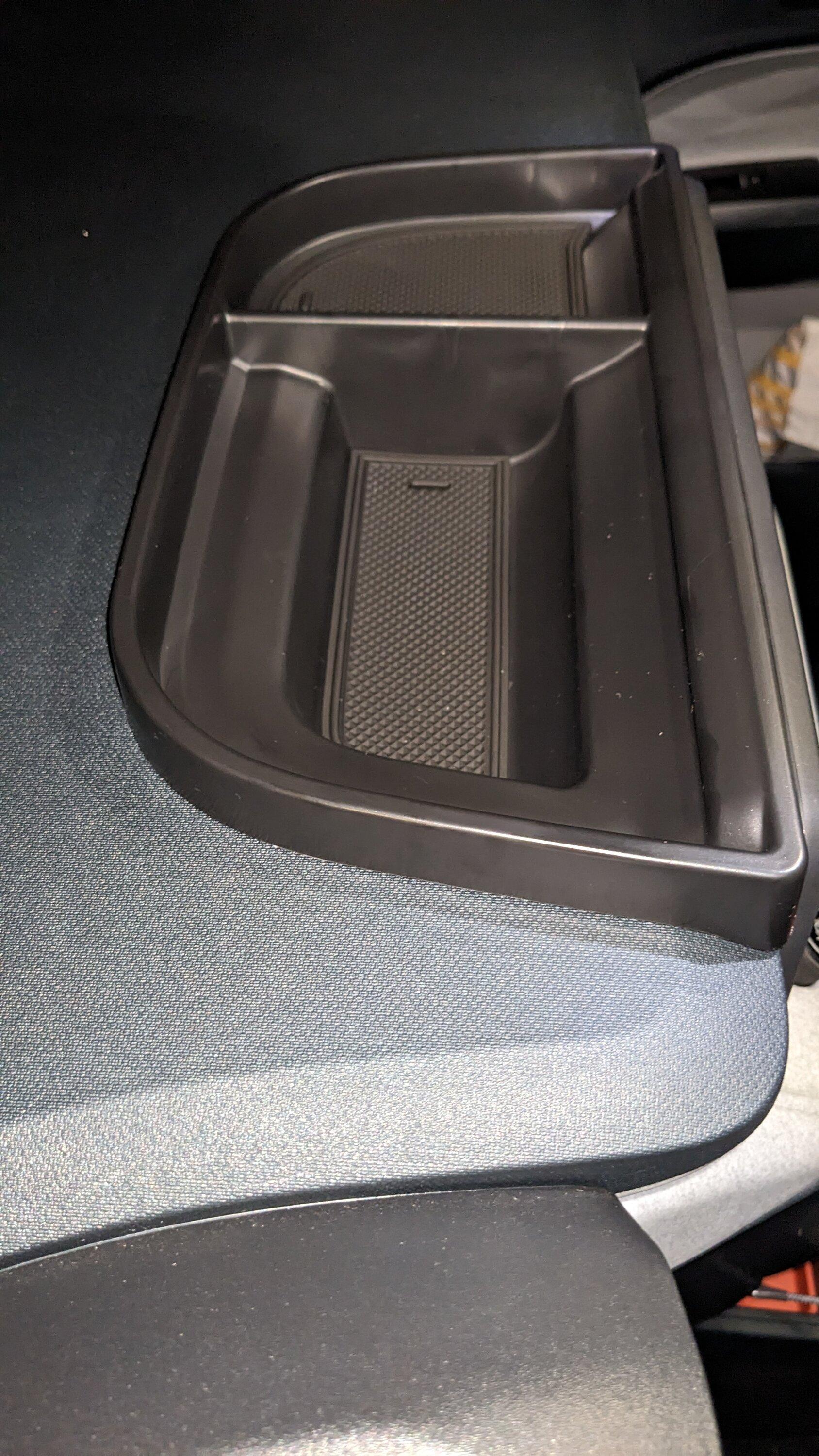 Ford Maverick Muslogy Center Console Dash Tray Dashboard Storage installed PXL_20230118_054246438