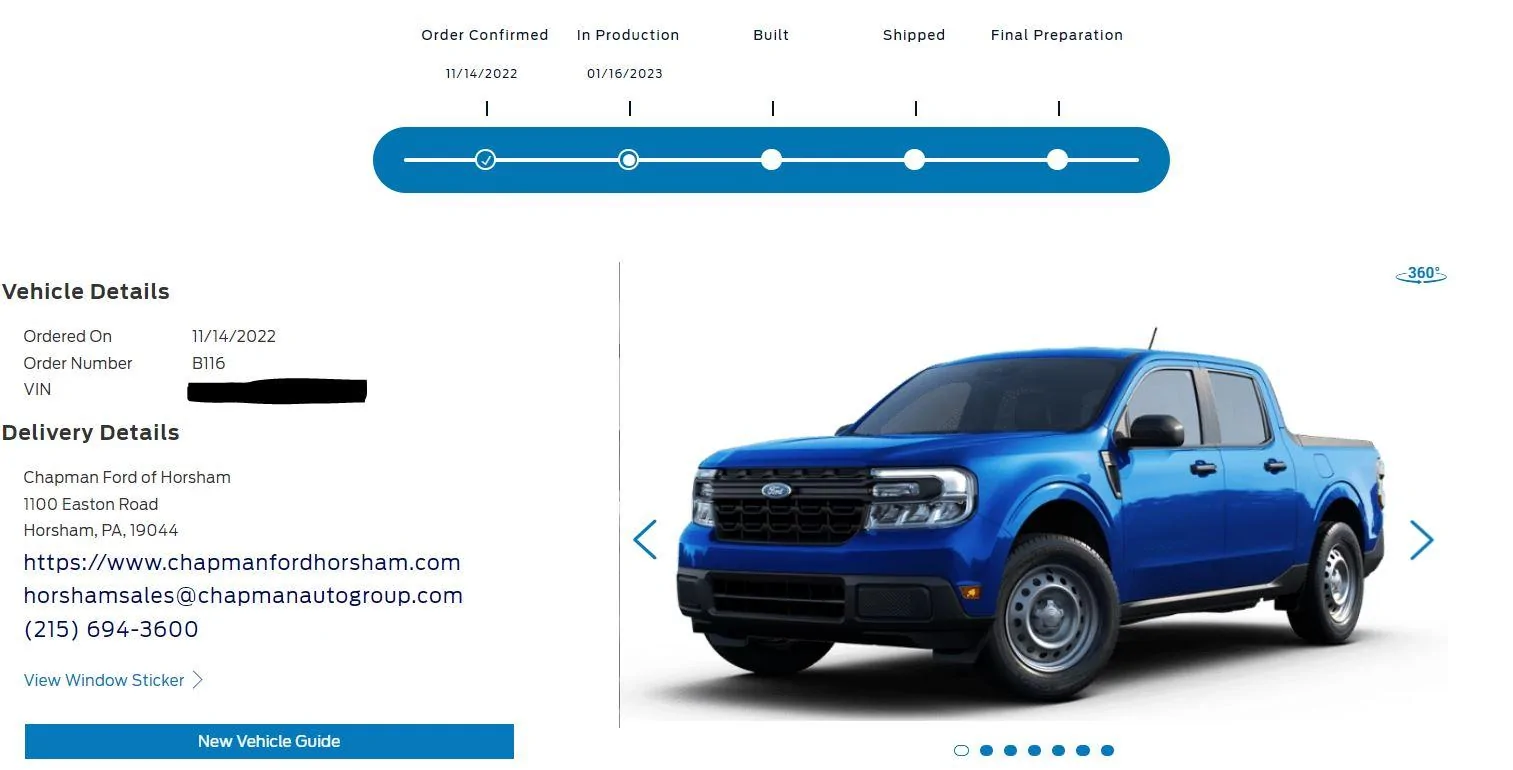 Ford Maverick Chapman/Horsham -- 2022MY to 2023MY rollover orders Mav_In_Production
