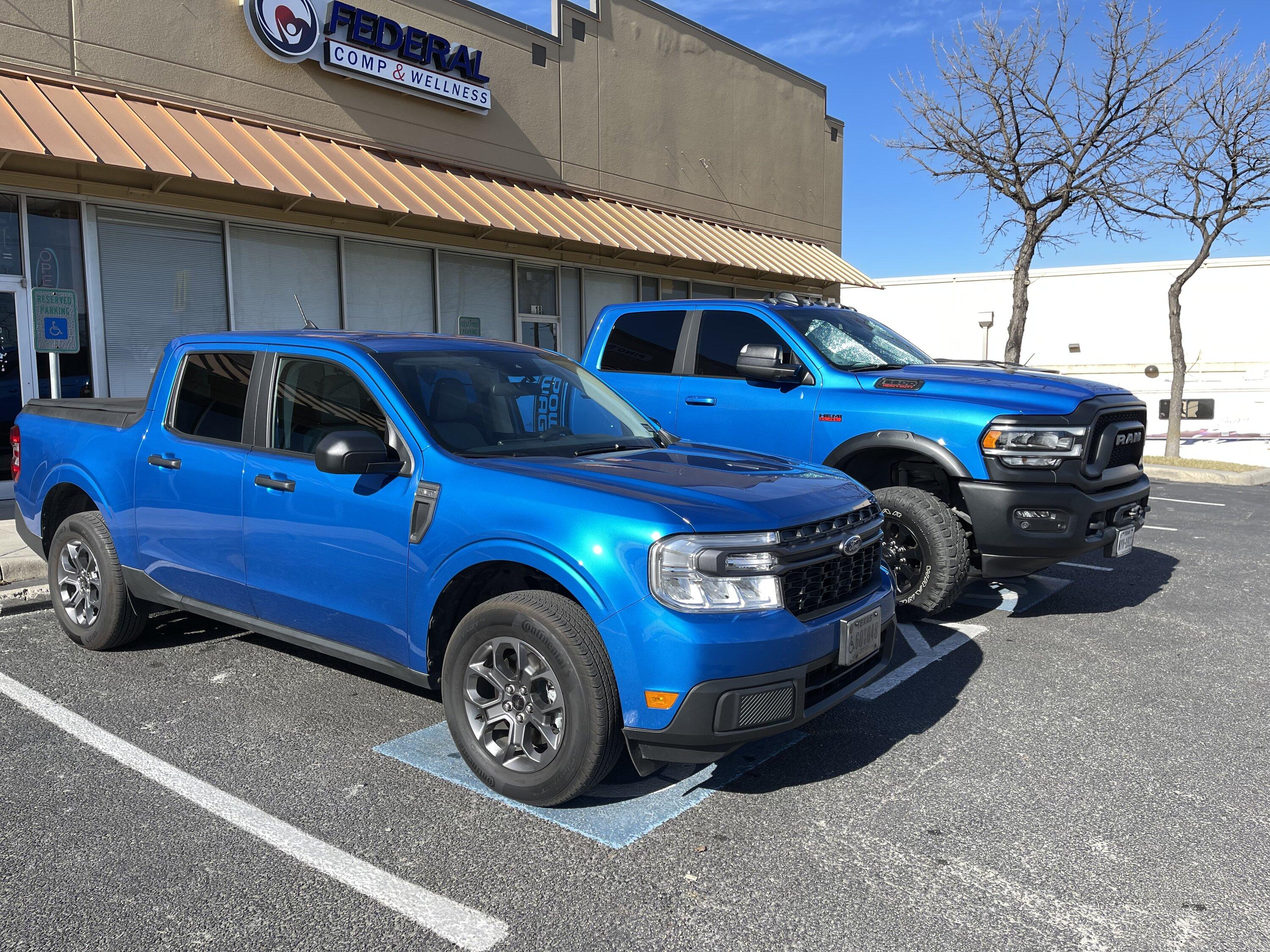 Ford Maverick Maverick vs Power Wagon 2297C76E-445F-495D-A772-853563E9815C