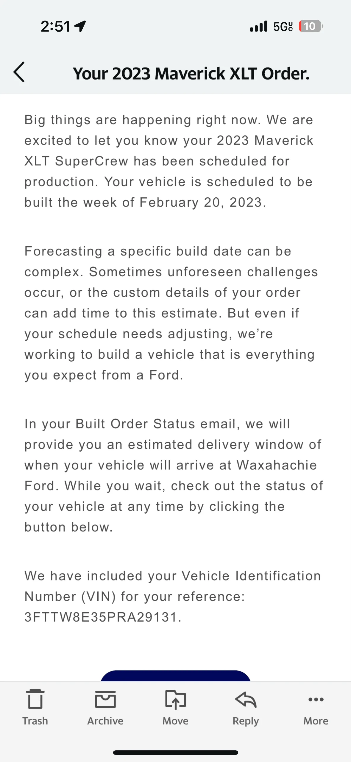 Ford Maverick 📊 Maverick Order Tracking List & Stats [Enter Yours!] 1B60EA3D-1C6F-4CB7-9954-4A310BA1B75D