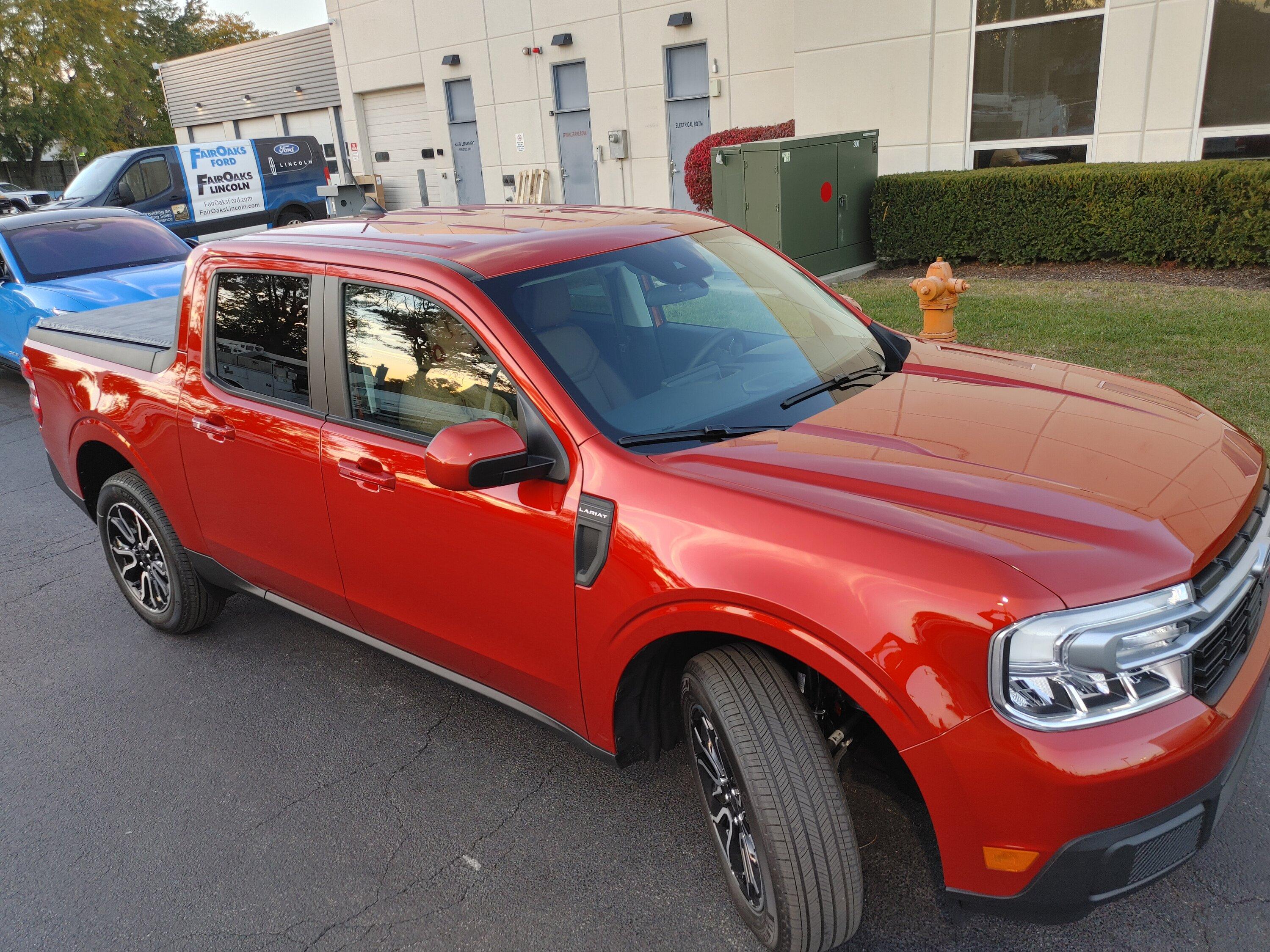 Ford Maverick My new Maverick Tremor in Hot Pepper Red 1020221752b_HDR