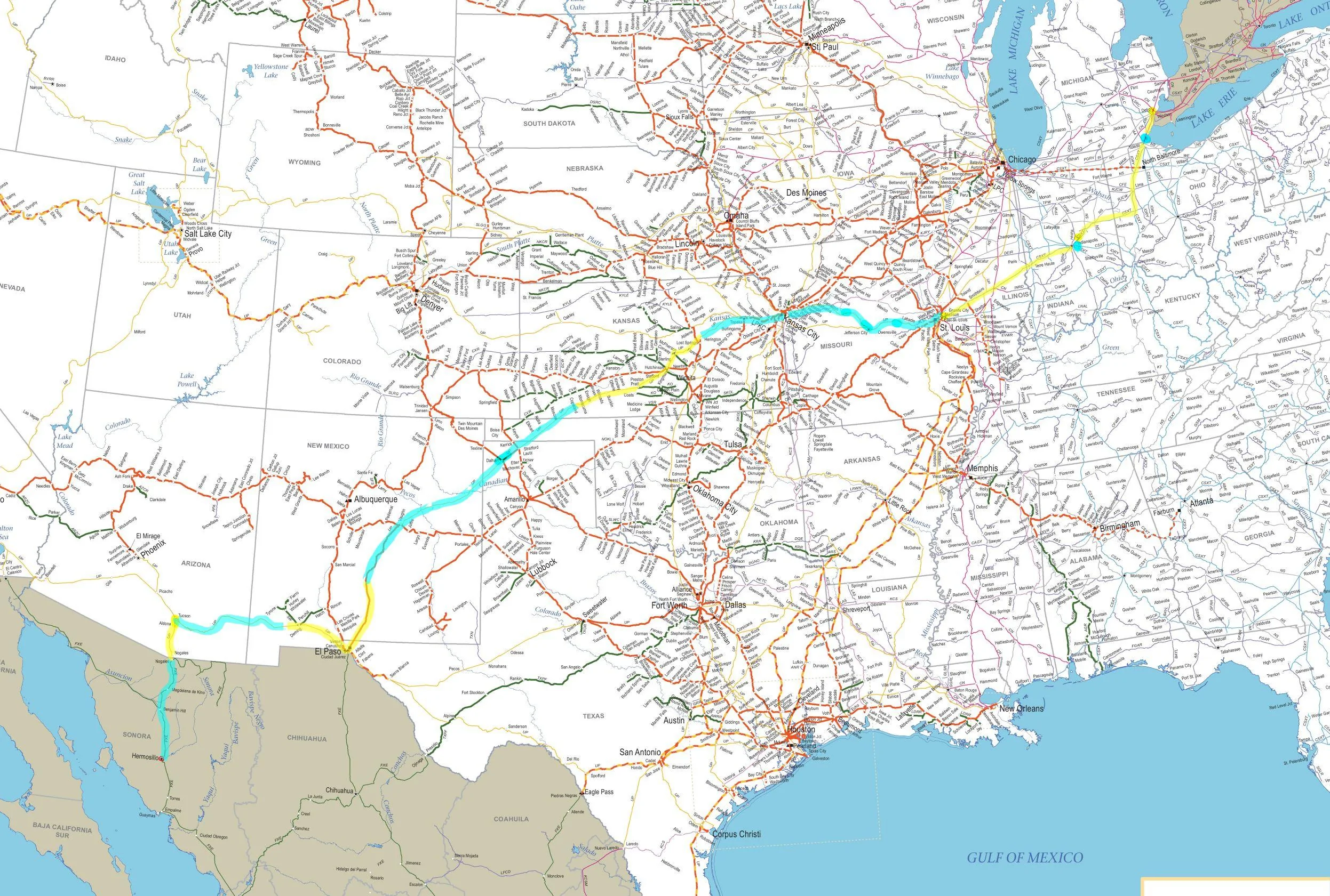 Ford Maverick Train Tracking Info from Hermosillo to Detroit -- How-To Trick Maverick Rout