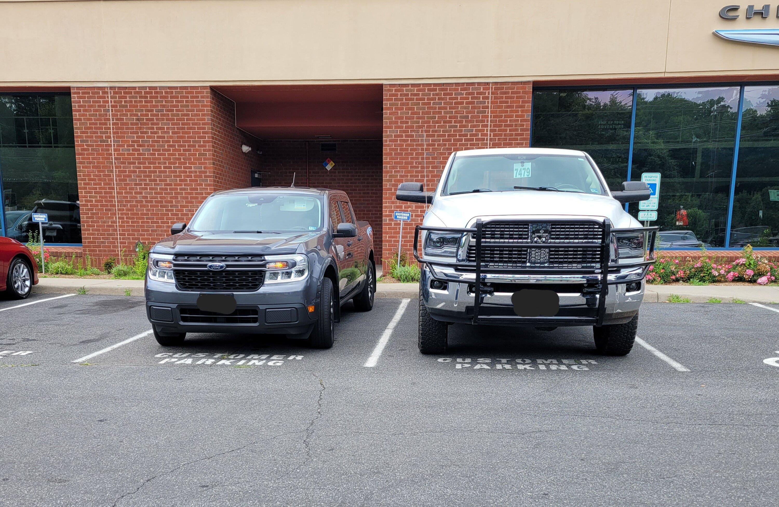 Ford Maverick Maverick vs Power Wagon 20220708_121037
