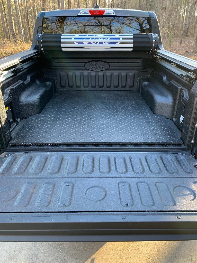 Ford Maverick Does anyone know if the Ford bed mat will fit with the factory drop in liner? bed mat