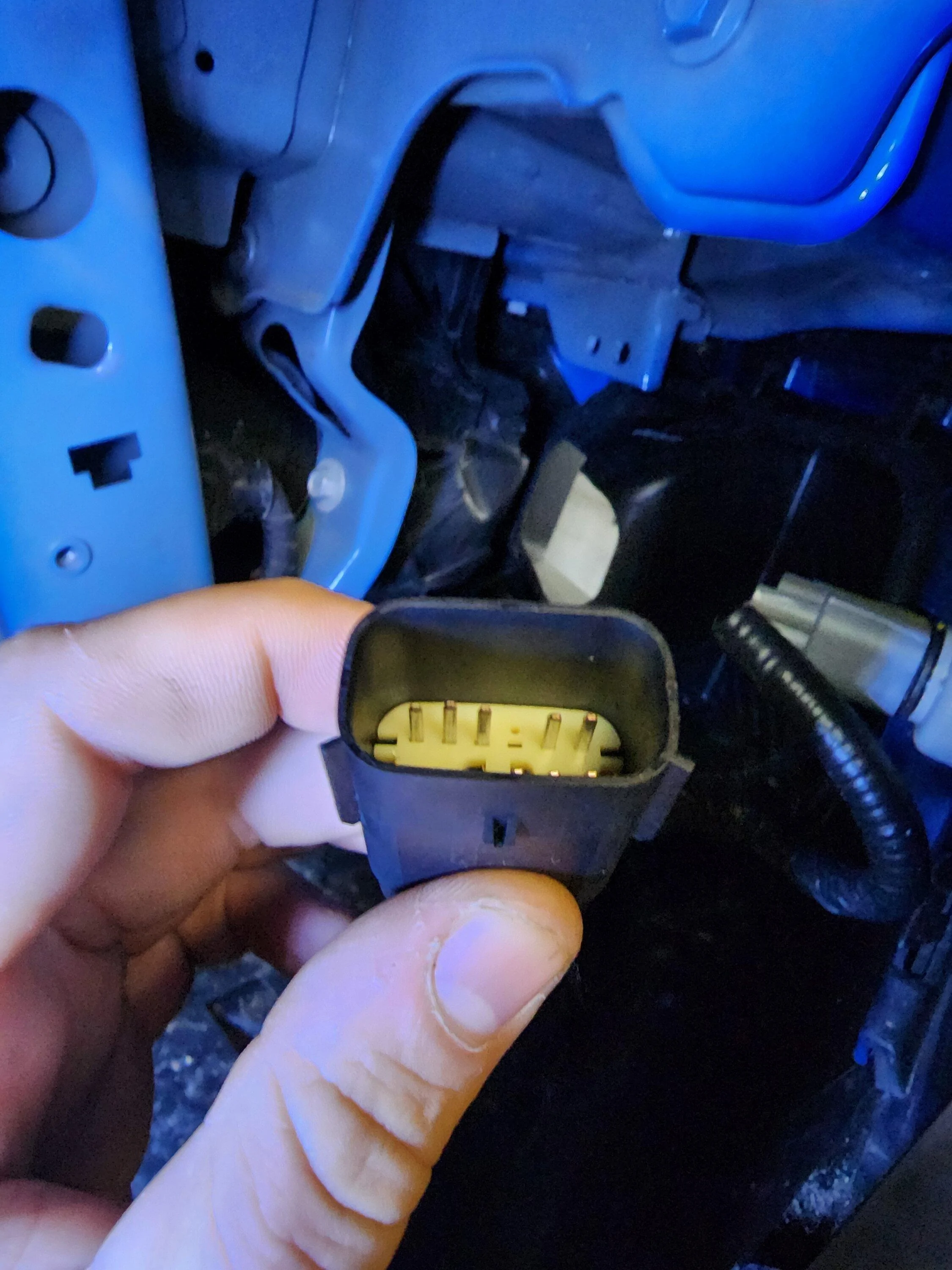 Ford Maverick F-150 Fog Lamp Switch and Wire Harness Installed in Maverick - DIY 20230103_103801