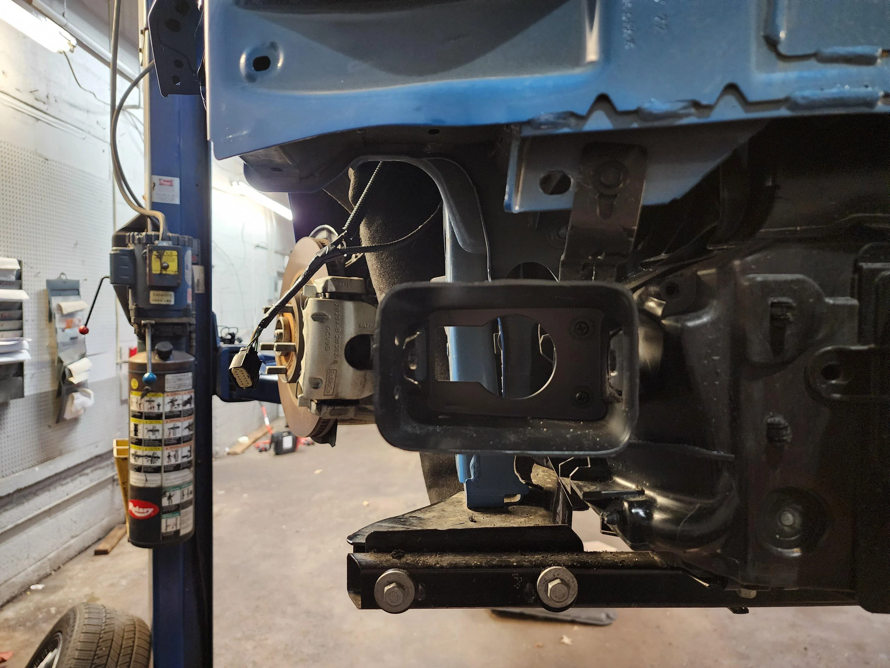 Ford Maverick F-150 Fog Lamp Switch and Wire Harness Installed in Maverick - DIY 20230120_175417