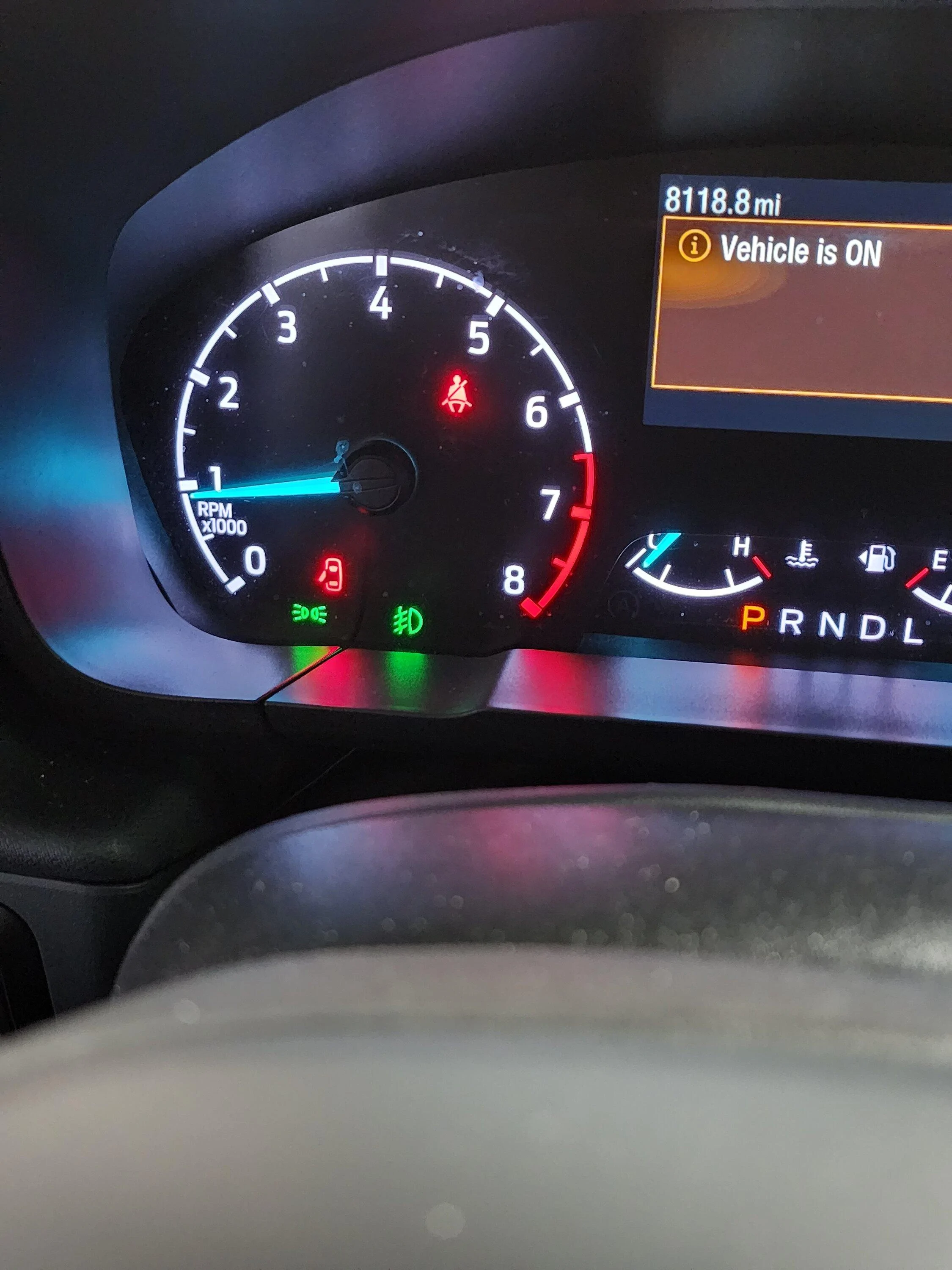 Ford Maverick F-150 Fog Lamp Switch and Wire Harness Installed in Maverick - DIY 20221215_152144