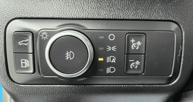 Ford Maverick F-150 Fog Lamp Switch and Wire Harness Installed in Maverick - DIY 1674333218910