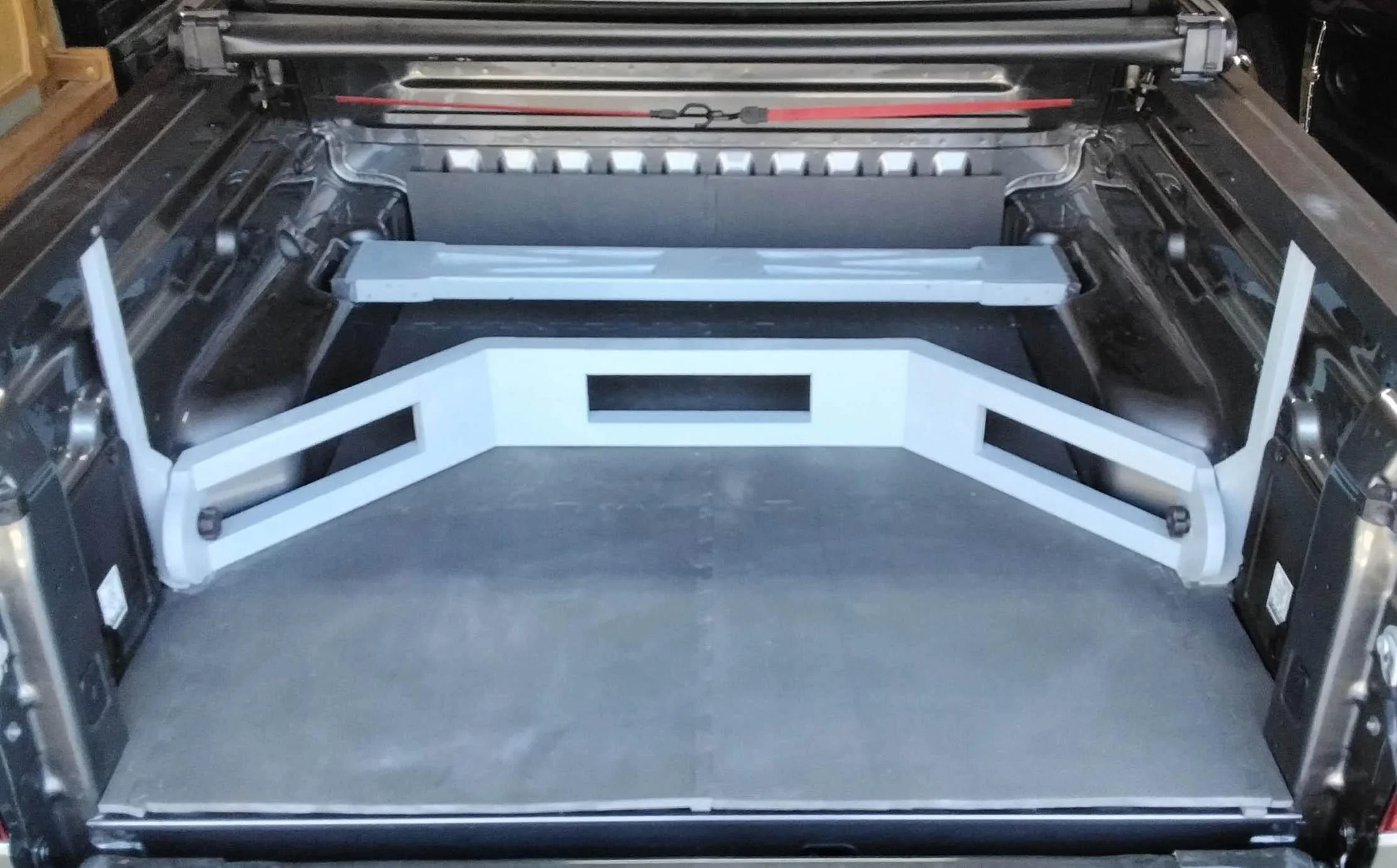 Ford Maverick Bed mat and backflip midgate on a budget - my custom DIY solution 🪚 20230120_142909a