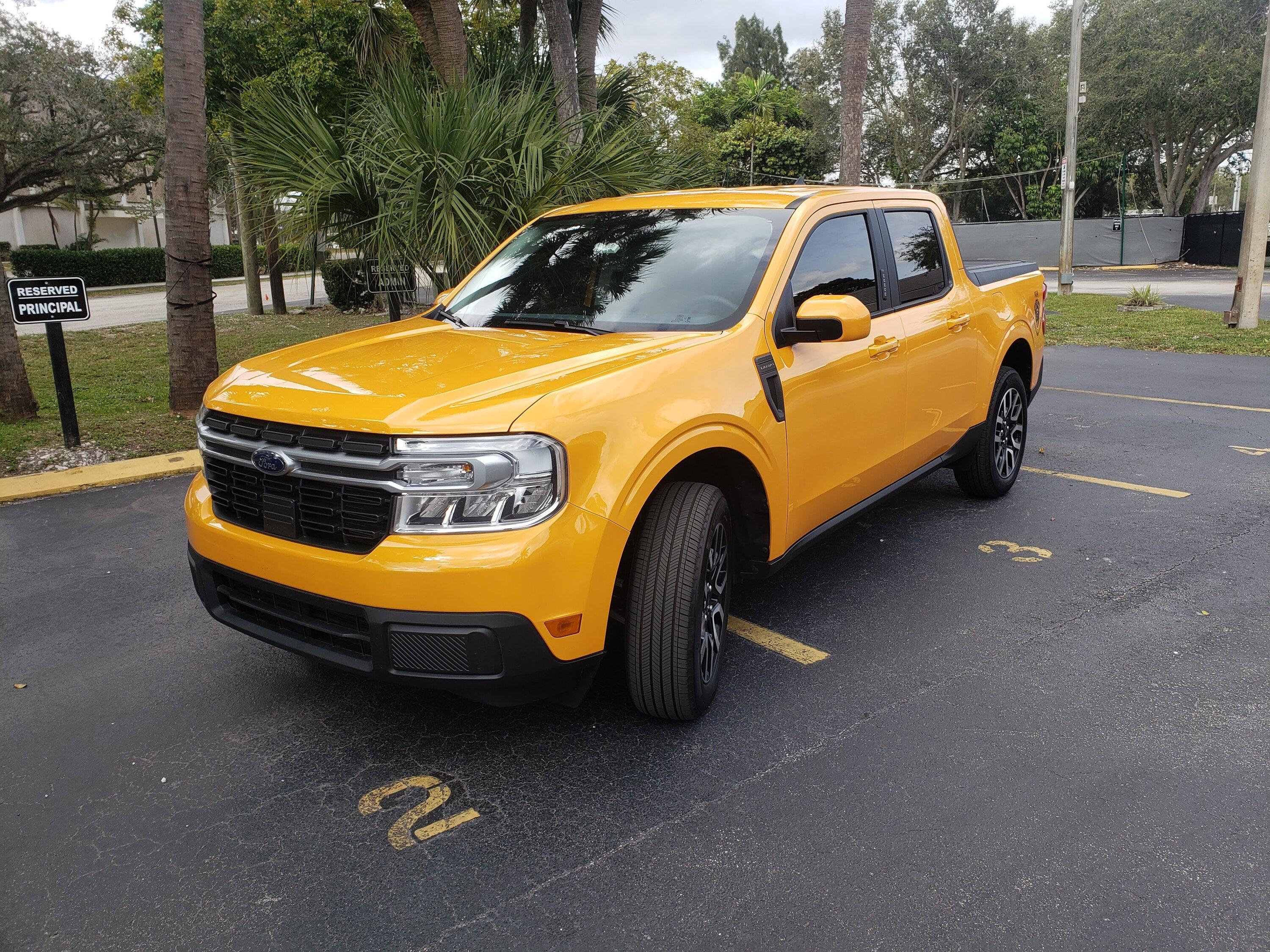 Ford Maverick CYBER ORANGE Maverick Photos Thread 20230122_142725