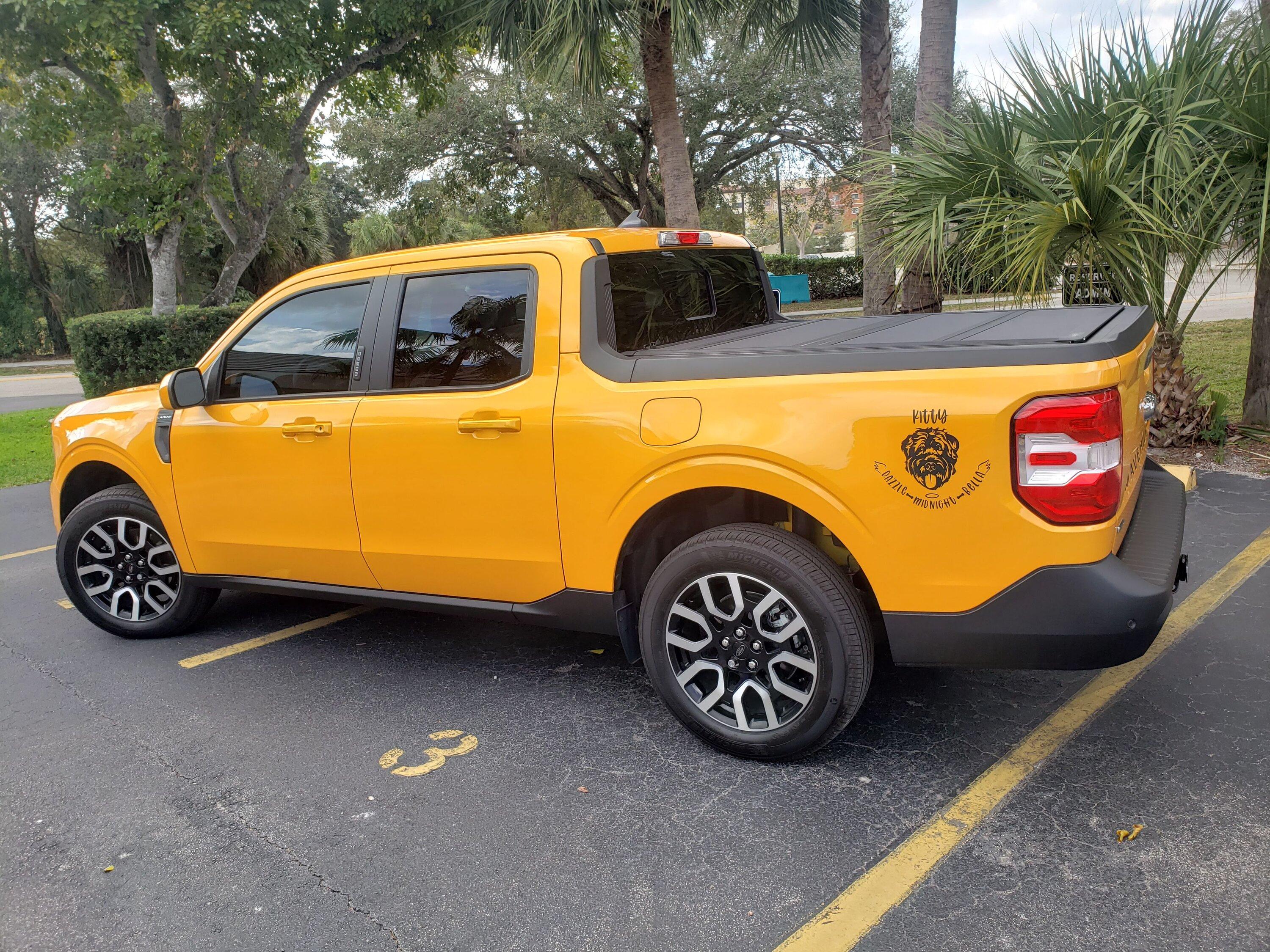 Ford Maverick CYBER ORANGE Maverick Photos Thread 20230122_142800