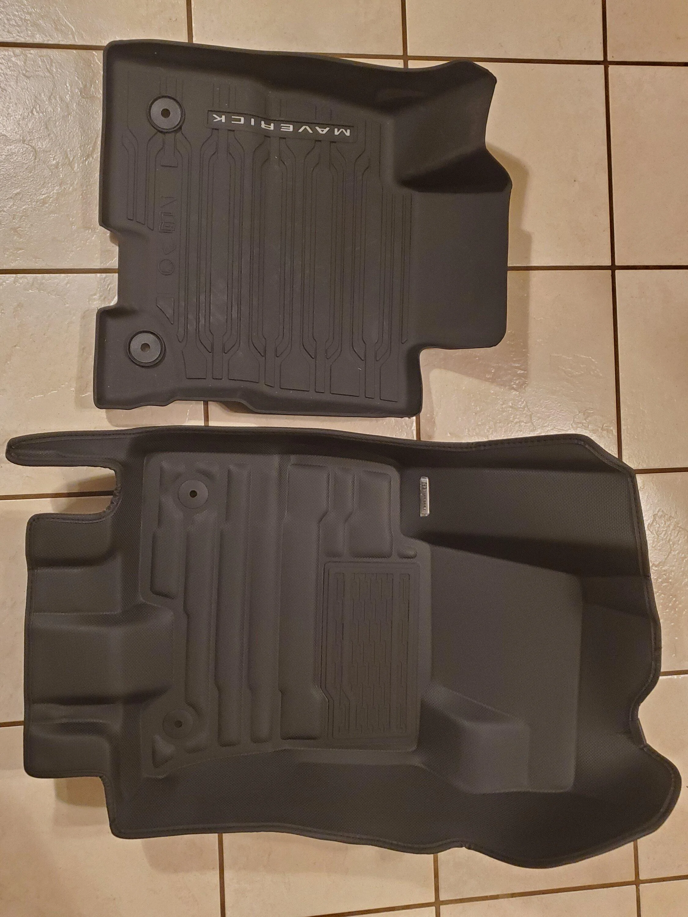 Ford Maverick WeatherTech vs. TuxMat Tux9