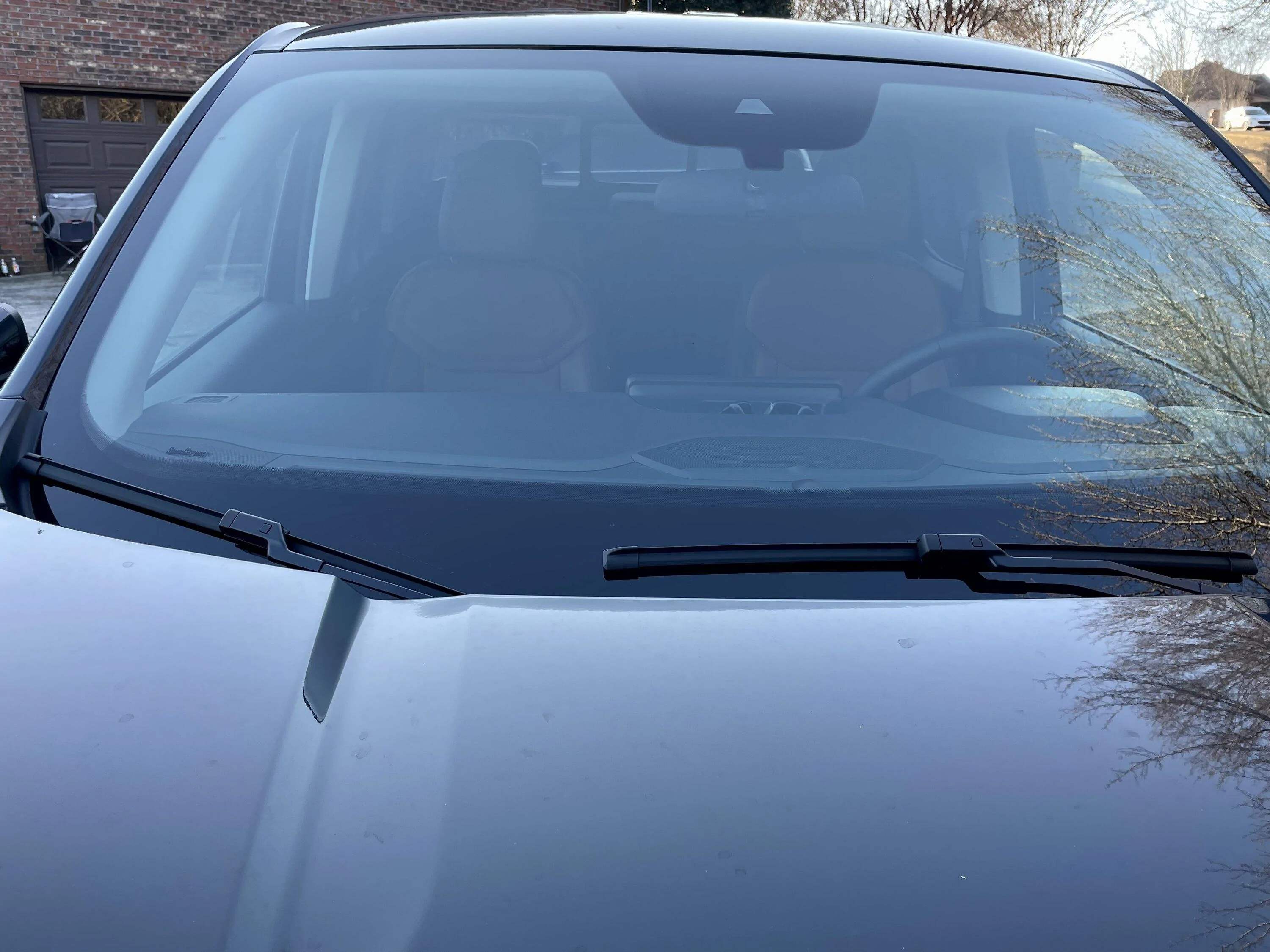Ford Maverick Passenger wiper arm looks to be set high during rest 88CEB528-E4A0-4F4F-BF45-B340299F7781