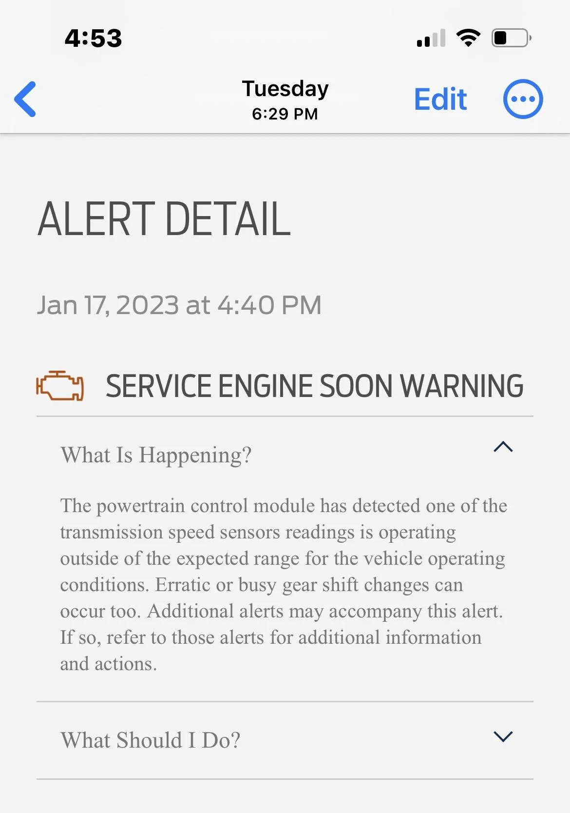 Ford Maverick Possible Transmission Replacement @35K miles 9181A3D5-9EAE-4B15-A991-28C644851D1A