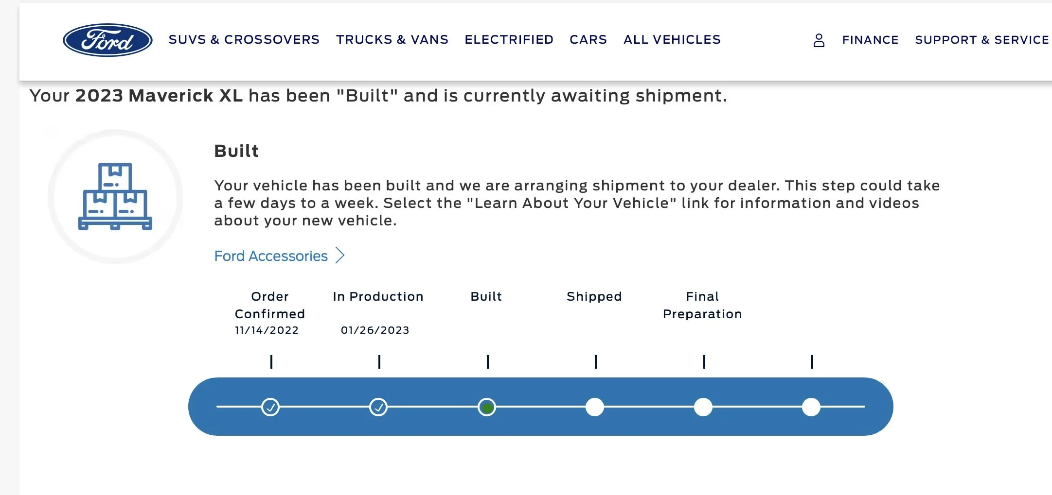 Ford Maverick October Hybrid Orders United F6D11C96-A5C9-4FC6-8D5C-38E34C958B84