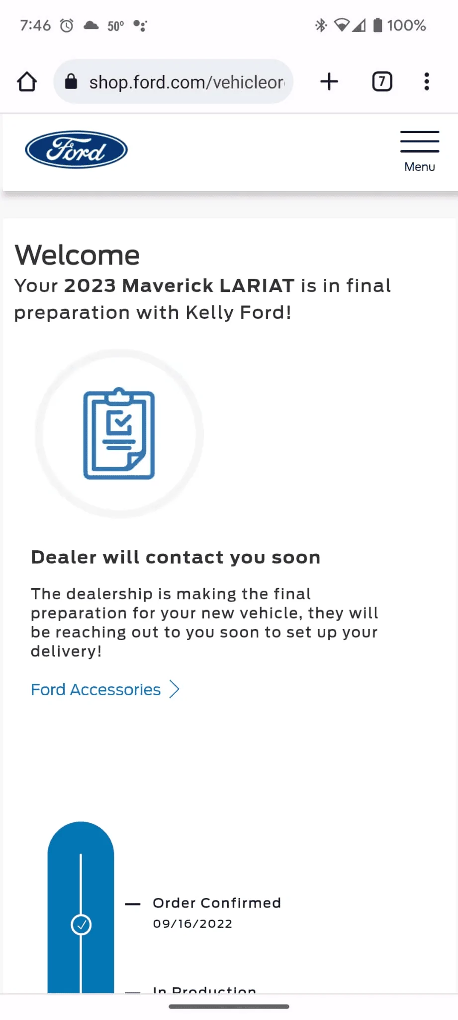 Ford Maverick Ford has really gotten fast in its production process 🤣 1674572916256