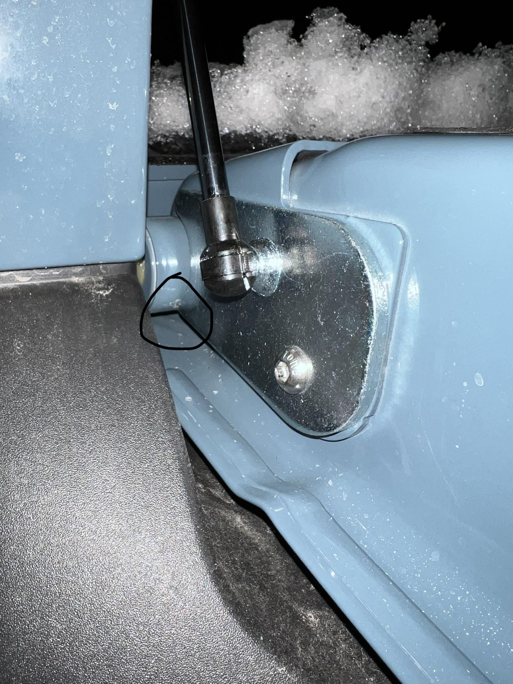 Ford Maverick Scratched my tailgate while putting on the tailgate assist. Should I cover this with touch up to prevent rust? How quickly do I need to apply it ? C8804B83-57D8-4466-8235-8BAD13CE6831