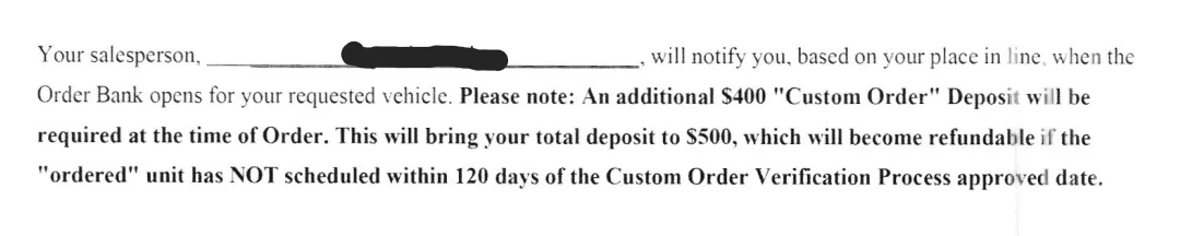 Ford Maverick Cancellation of refunds Screenshot_20230125_185931_OneDriv