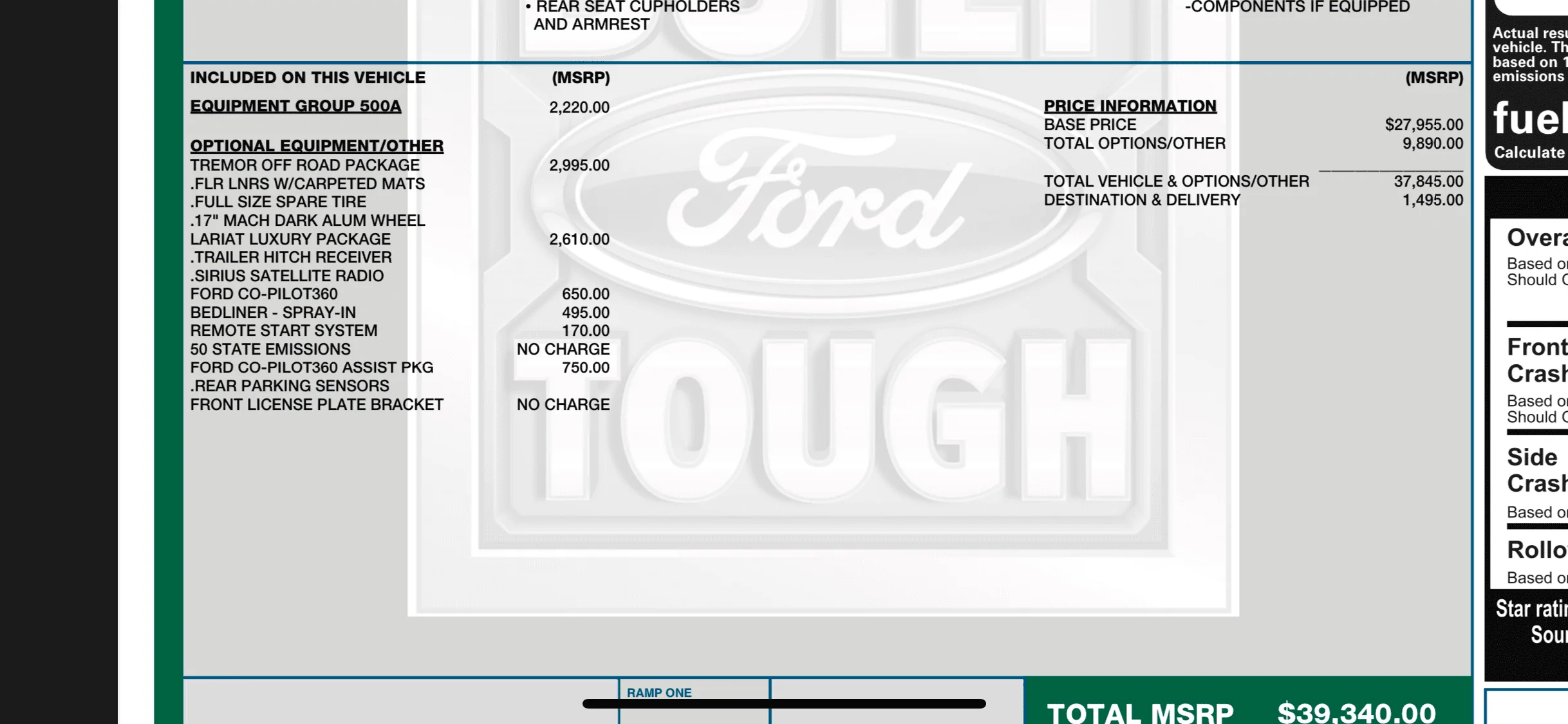 Ford Maverick White Lariat Tremor Maverick built! BBF9A321-1E72-49B2-BBE6-FEEB403BBBB6