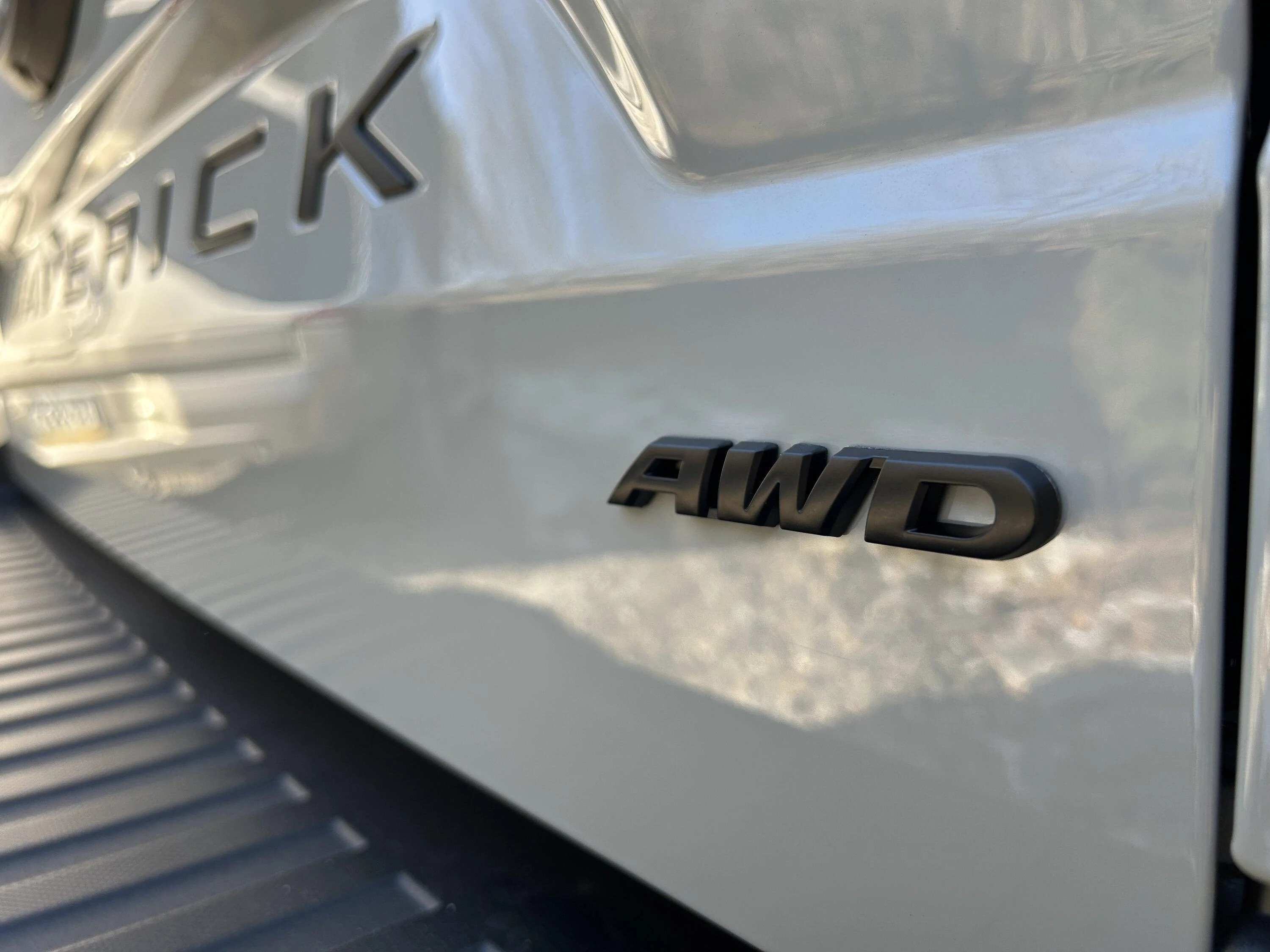 Ford Maverick Chrome AWD Emblem Replacement D36AC964-830E-4C07-9E4C-4F159CE762B3
