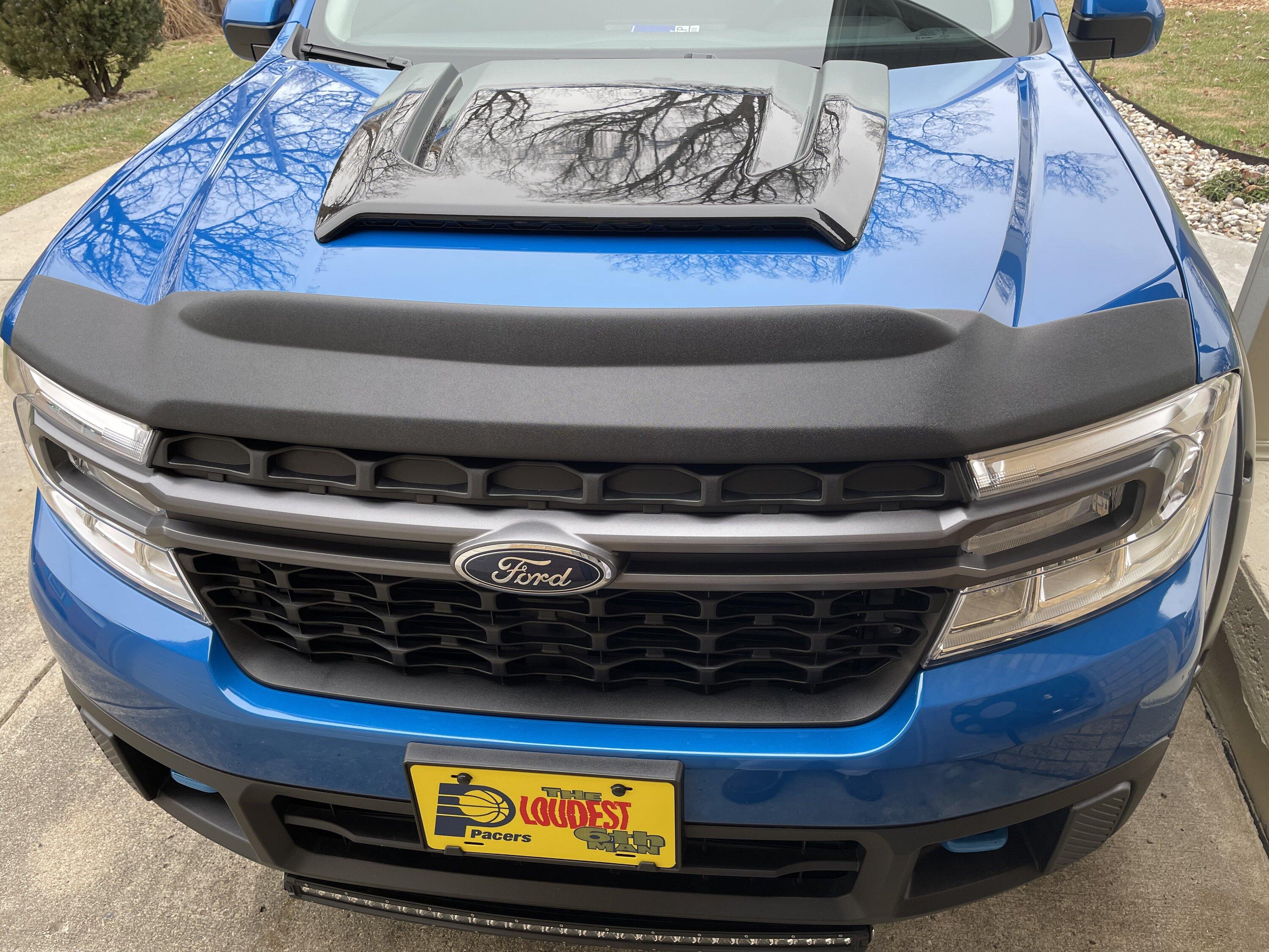 Ford Maverick For those that have installed the hood scoop? 7BD56D5B-9761-483F-9260-F05C82610470
