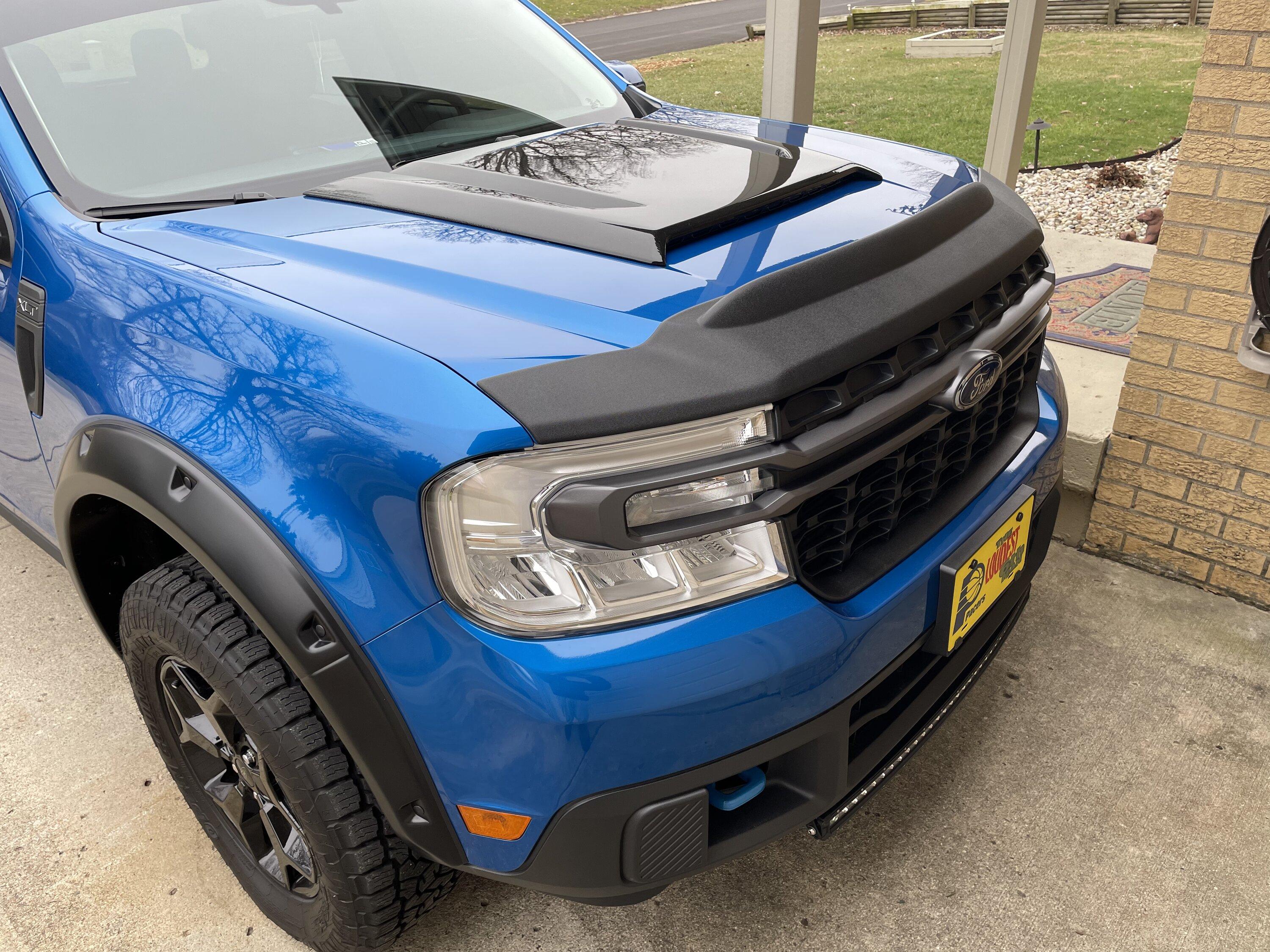 Ford Maverick For those that have installed the hood scoop? 535F26DA-28C4-486A-B0D0-A57863AF5F09